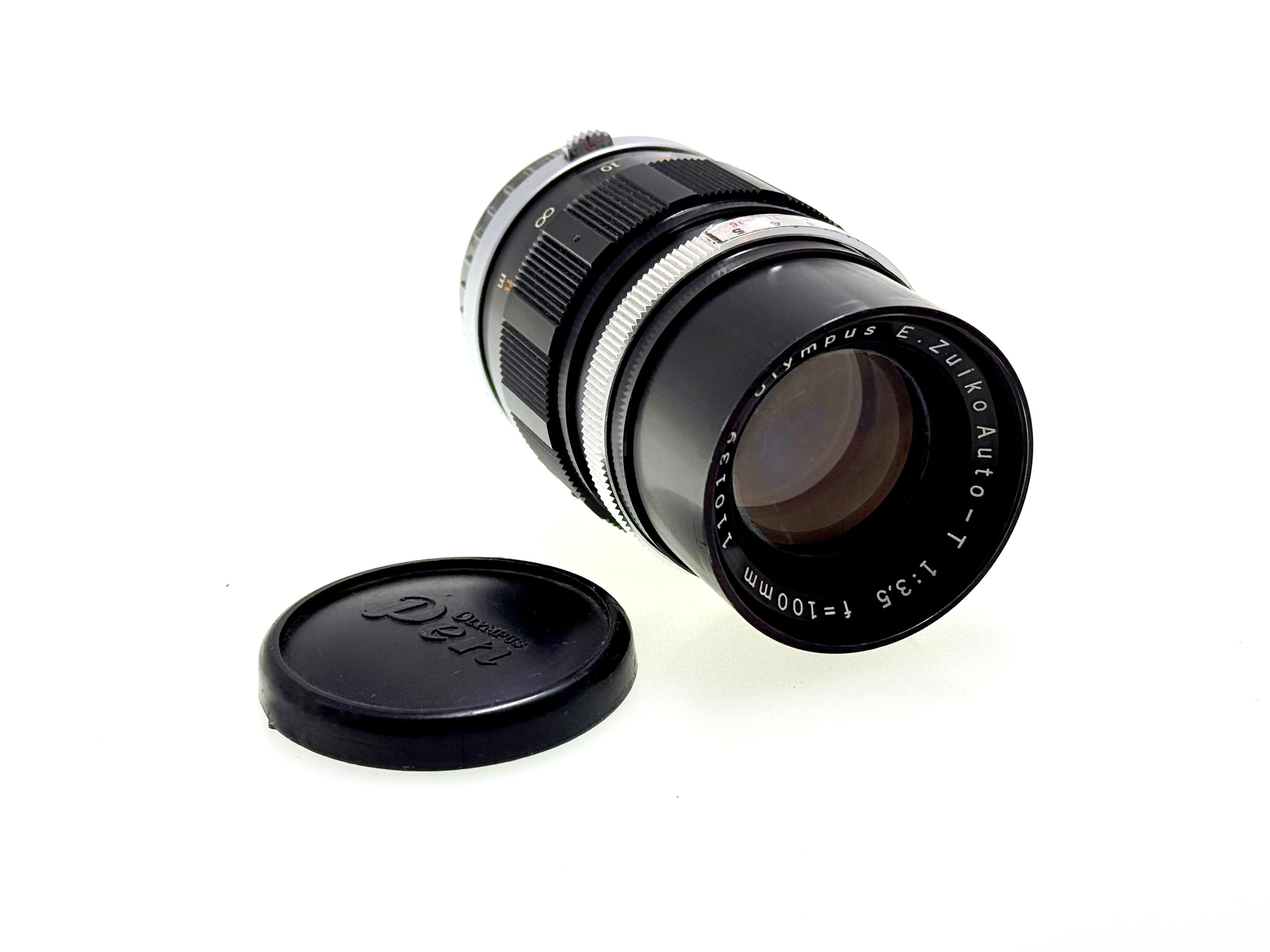 Vintage Olympus Zuiko Auto-T 100mm F3.5 Pen F Lens (Gd)