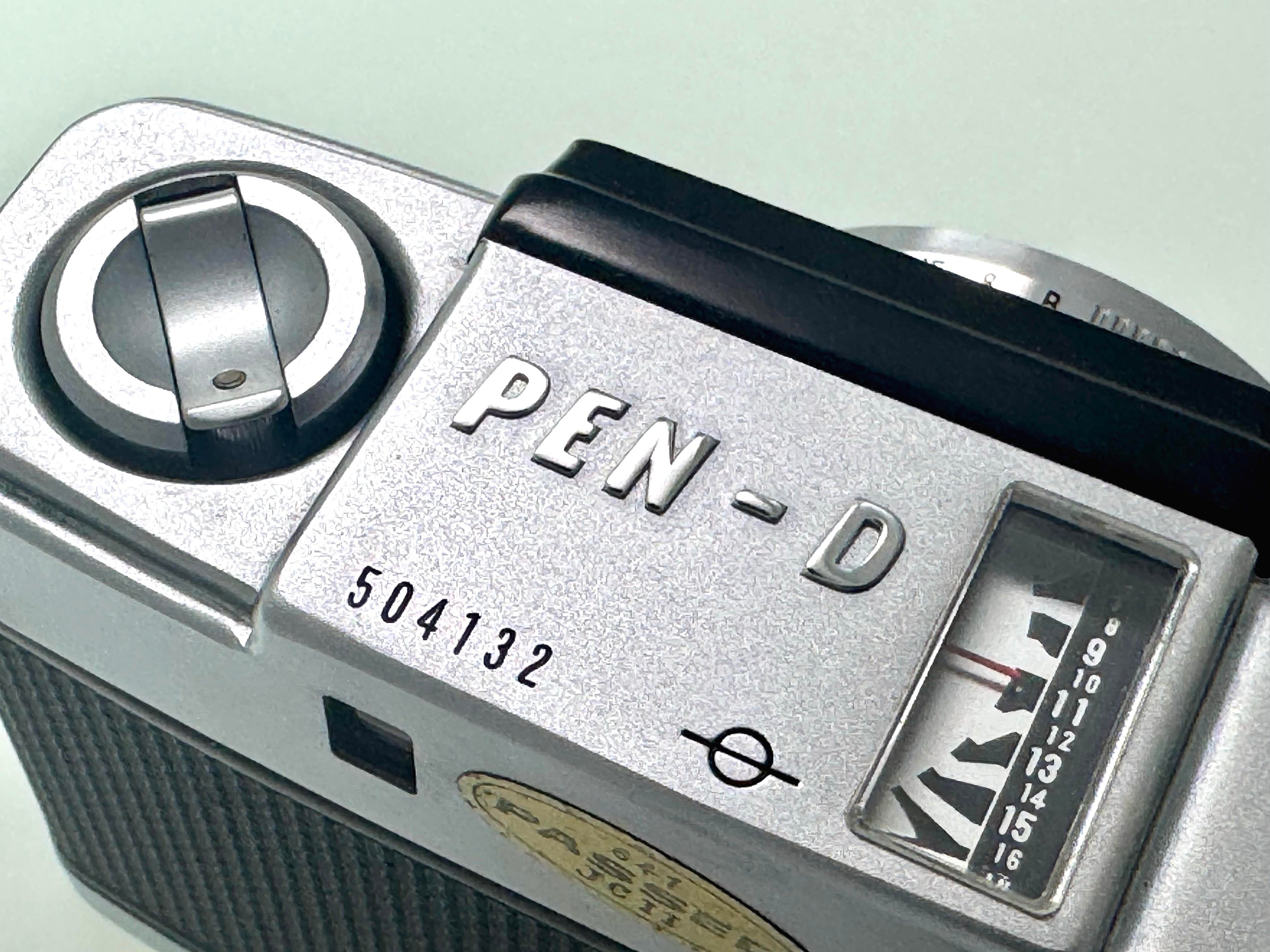 Vintage Olympus Pen-D Half Frame (Exc)