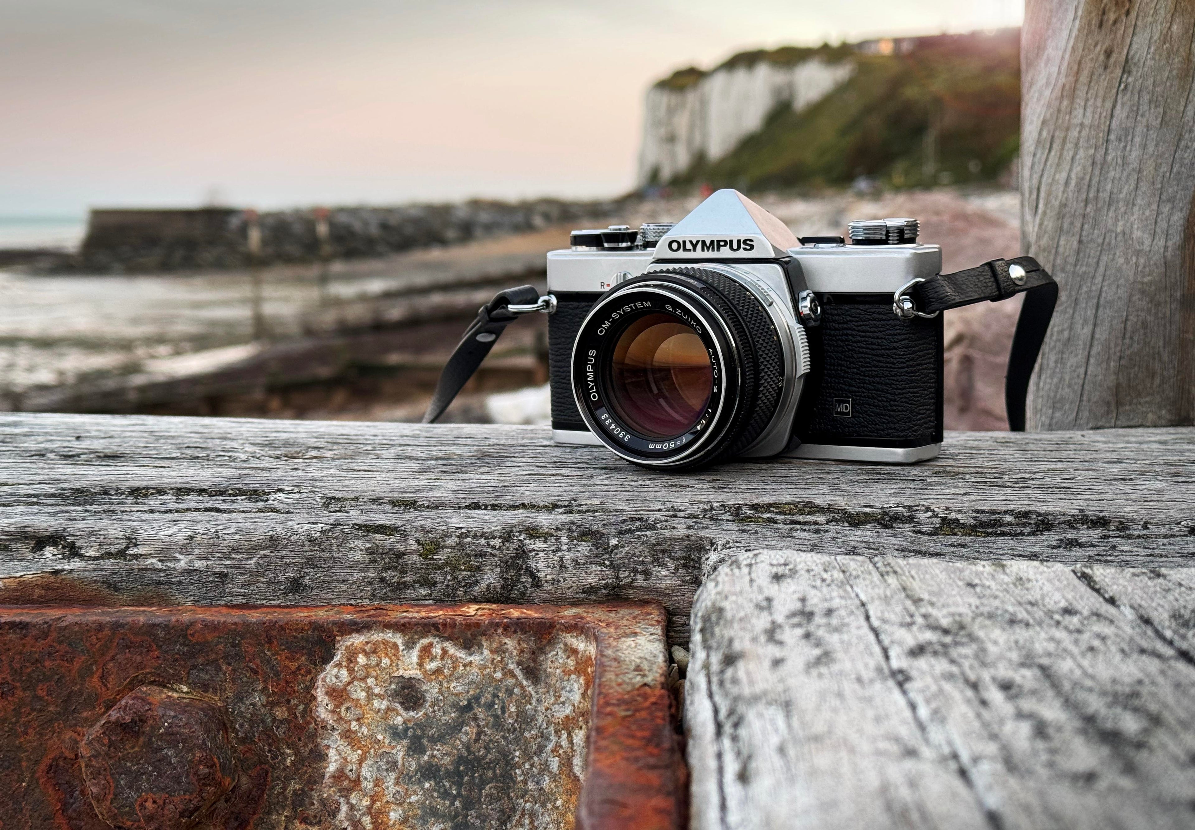 Olympus OM-1 with 50mm 1.4 Silver Nose and the White Cliffs of Dover
