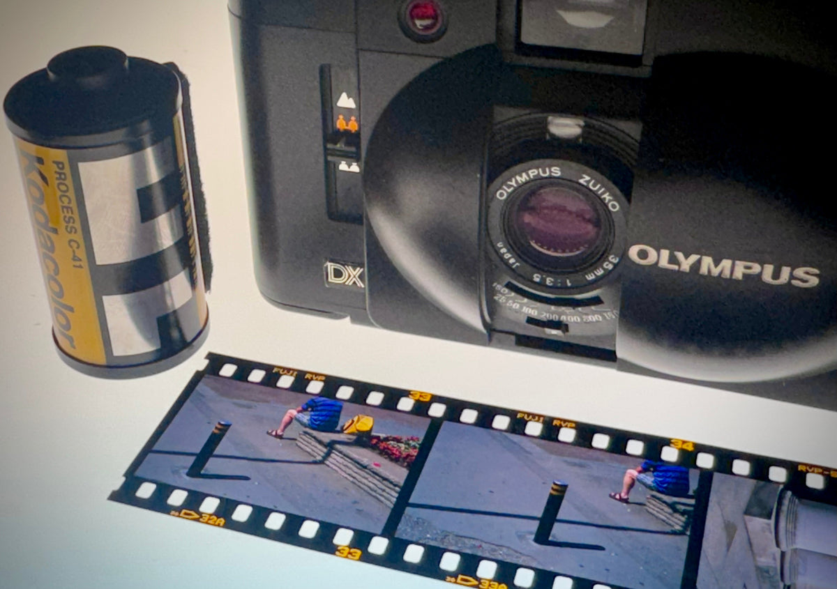 DX Film Coding: Your Analogue Camera's Built-In QR code – Vintage Olympus