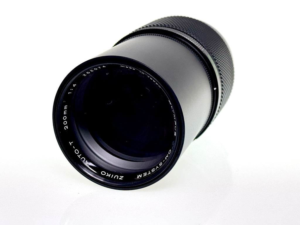Vintage Olympus Zuiko Auto-T 200mm F4 (Vg)