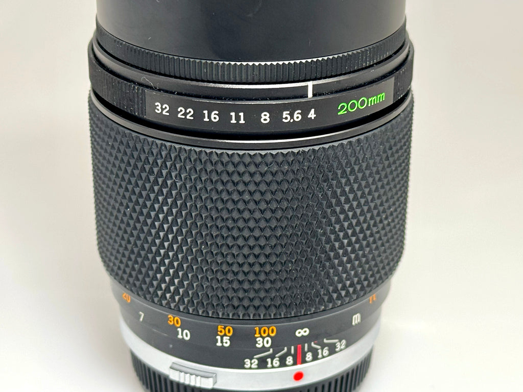Vintage Olympus Zuiko Auto-T 200mm F4 (Vg)