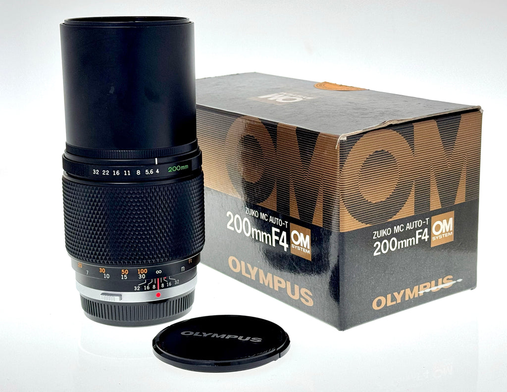 Vintage Olympus Zuiko Auto-T 200mm F4 (Vg)