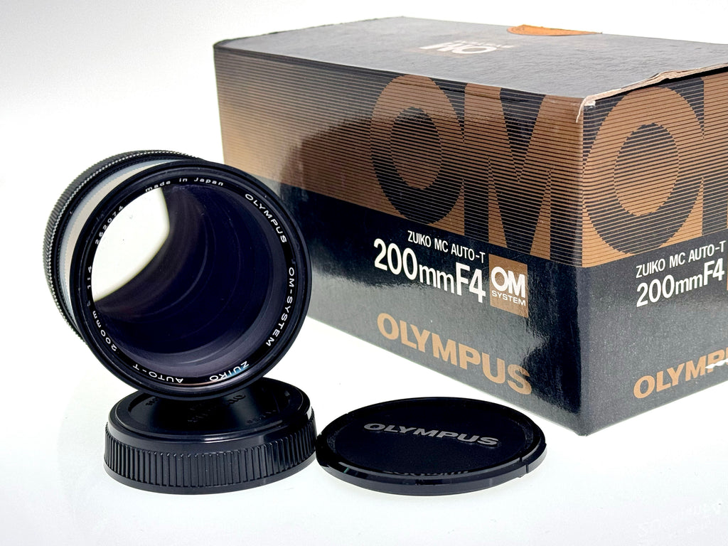 Vintage Olympus Zuiko Auto-T 200mm F4 (Vg)