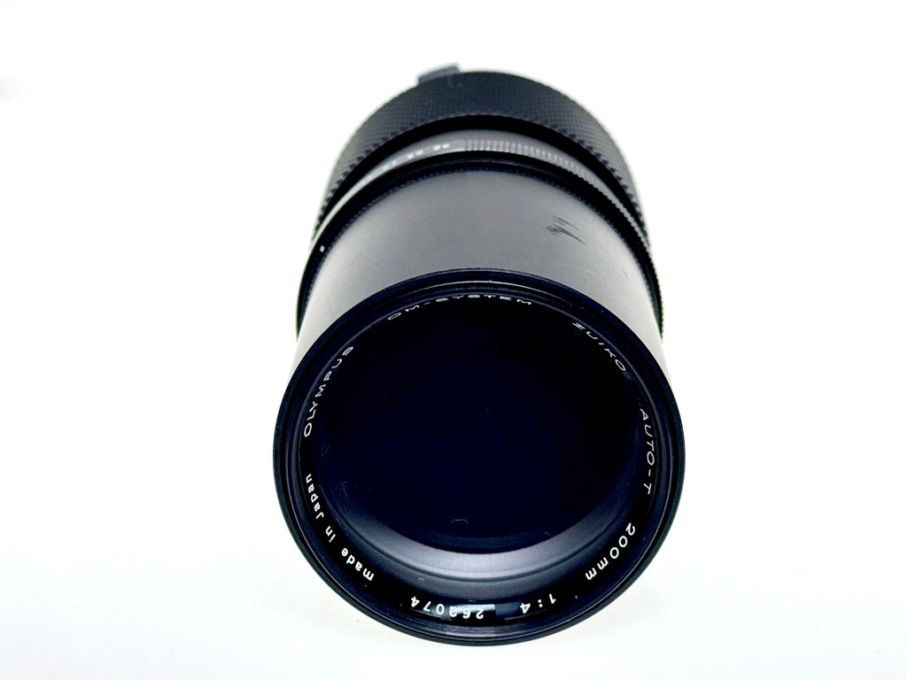 Vintage Olympus Zuiko Auto-T 200mm F4 (Vg)
