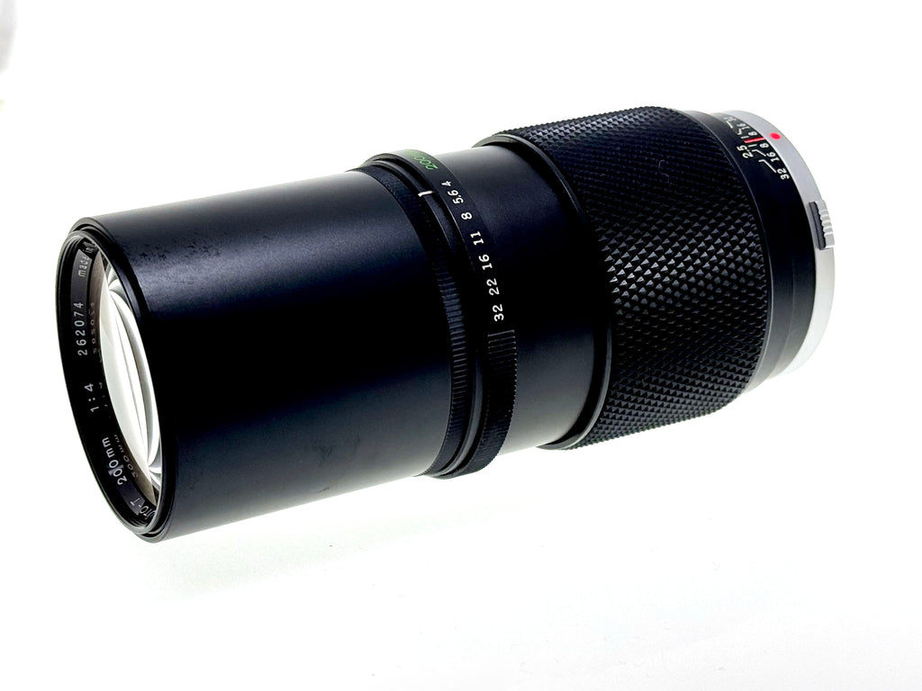 Vintage Olympus Zuiko Auto-T 200mm F4 (Vg)