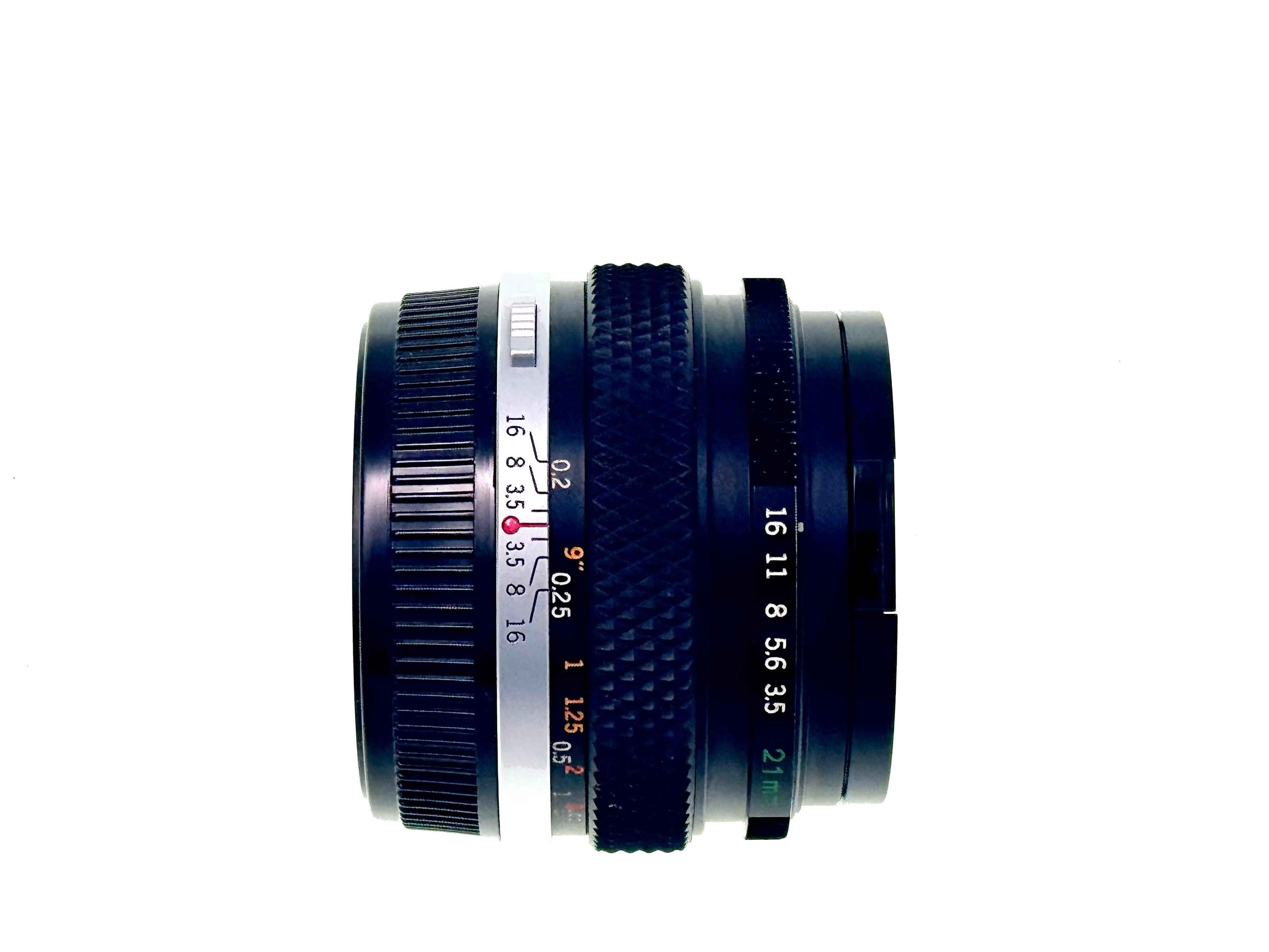 Vintage Olympus Zuiko 21mm F3.5 Ultra Wide Angle Lens (Ex)
