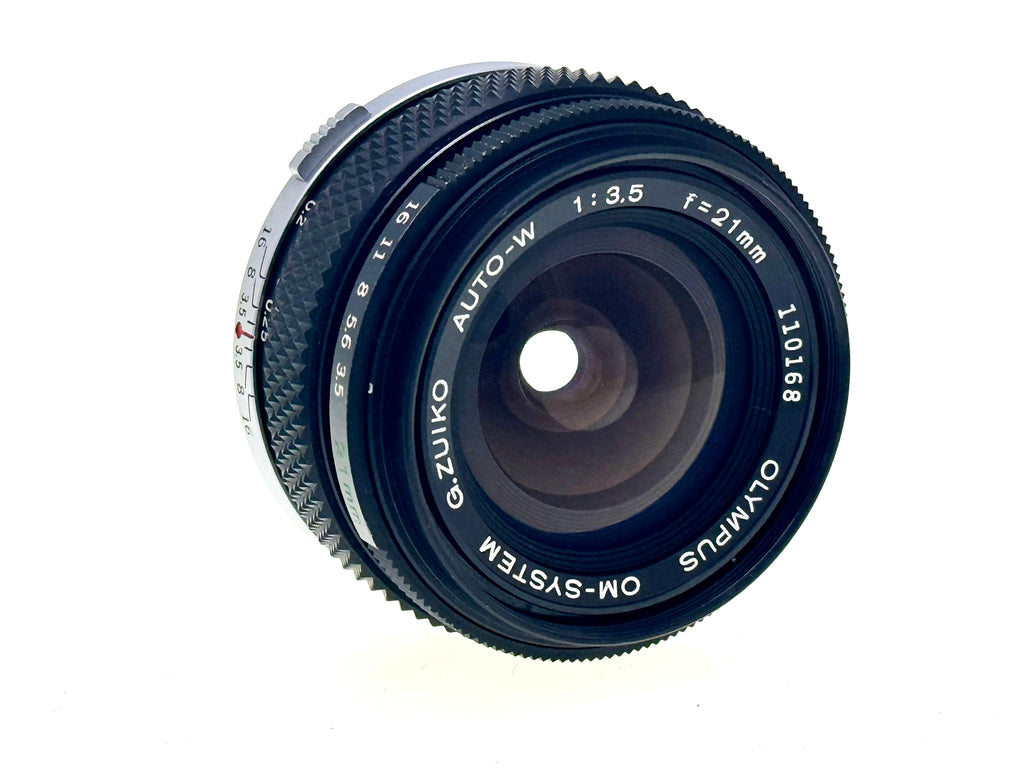 Vintage Olympus Zuiko 21mm F3.5 Ultra Wide Angle Lens (Ex)