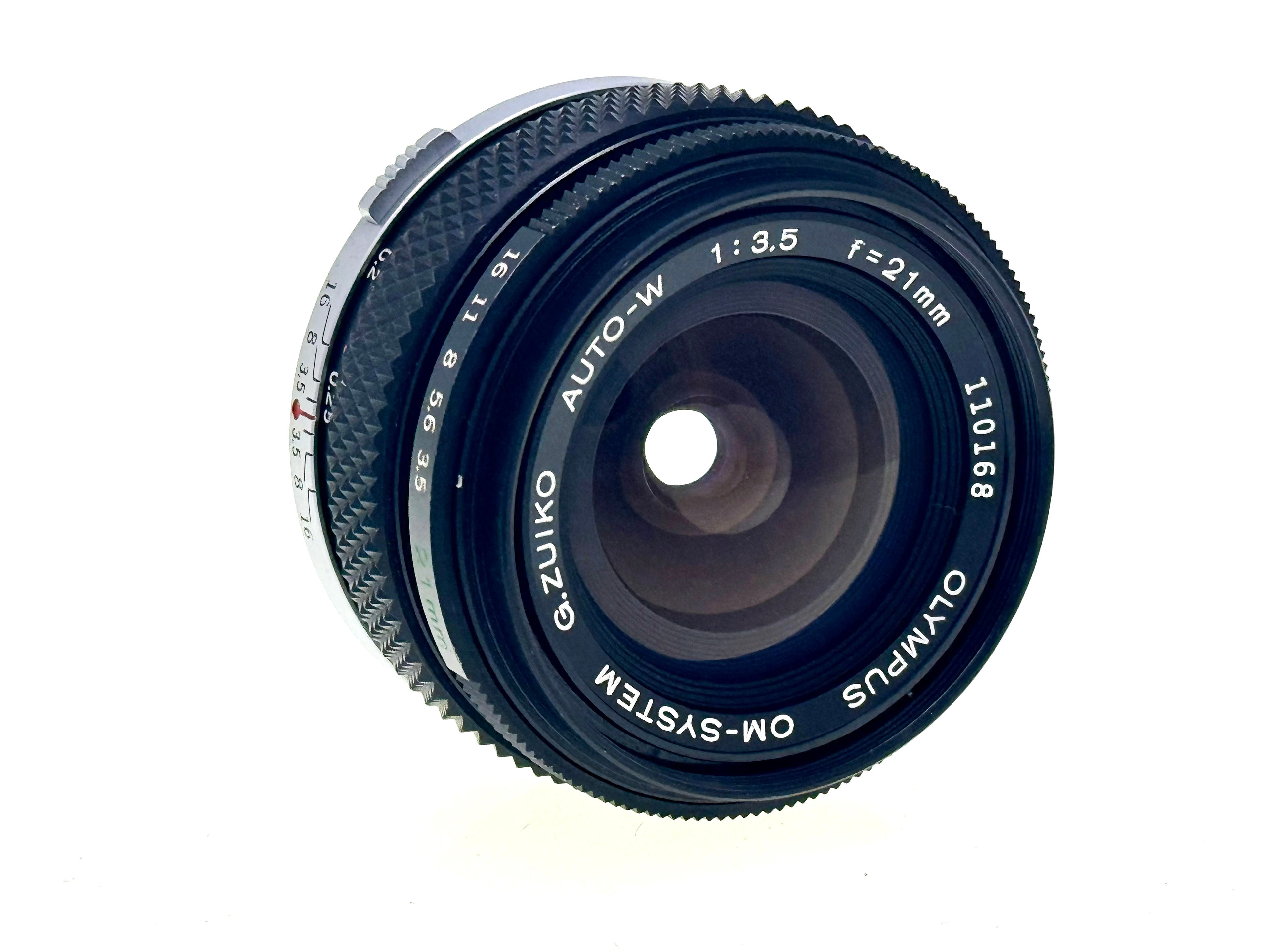 Vintage Olympus Zuiko 21mm F3.5 Ultra Wide Angle Lens (Ex)