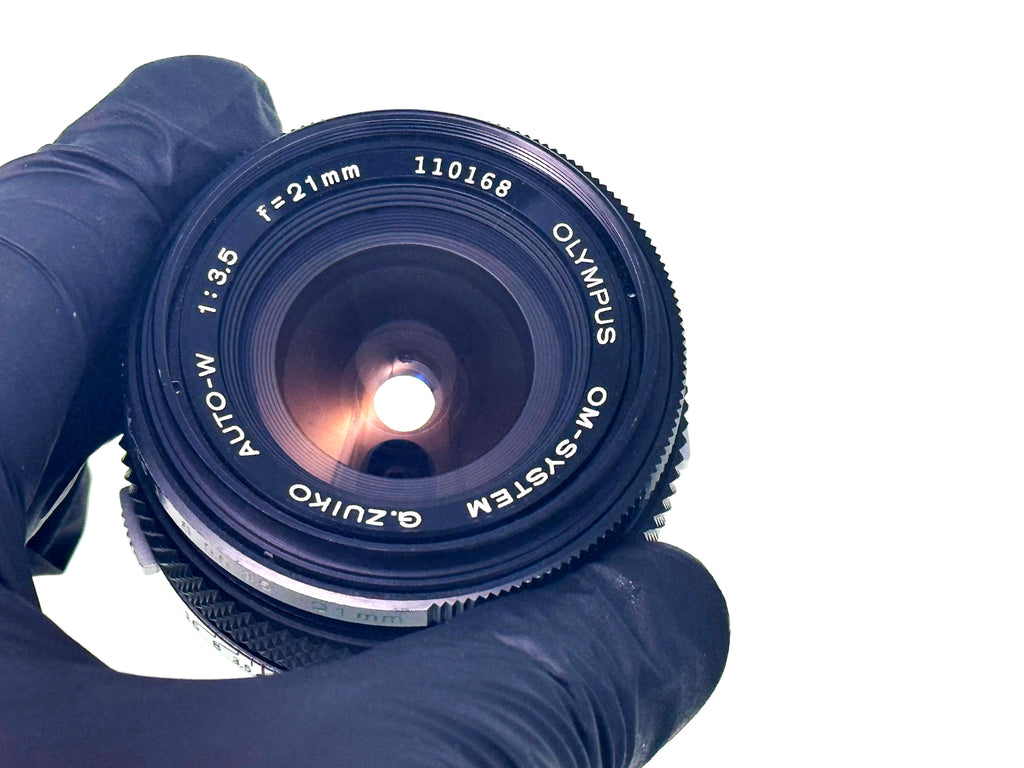 Vintage Olympus Zuiko 21mm F3.5 Ultra Wide Angle Lens (Ex)