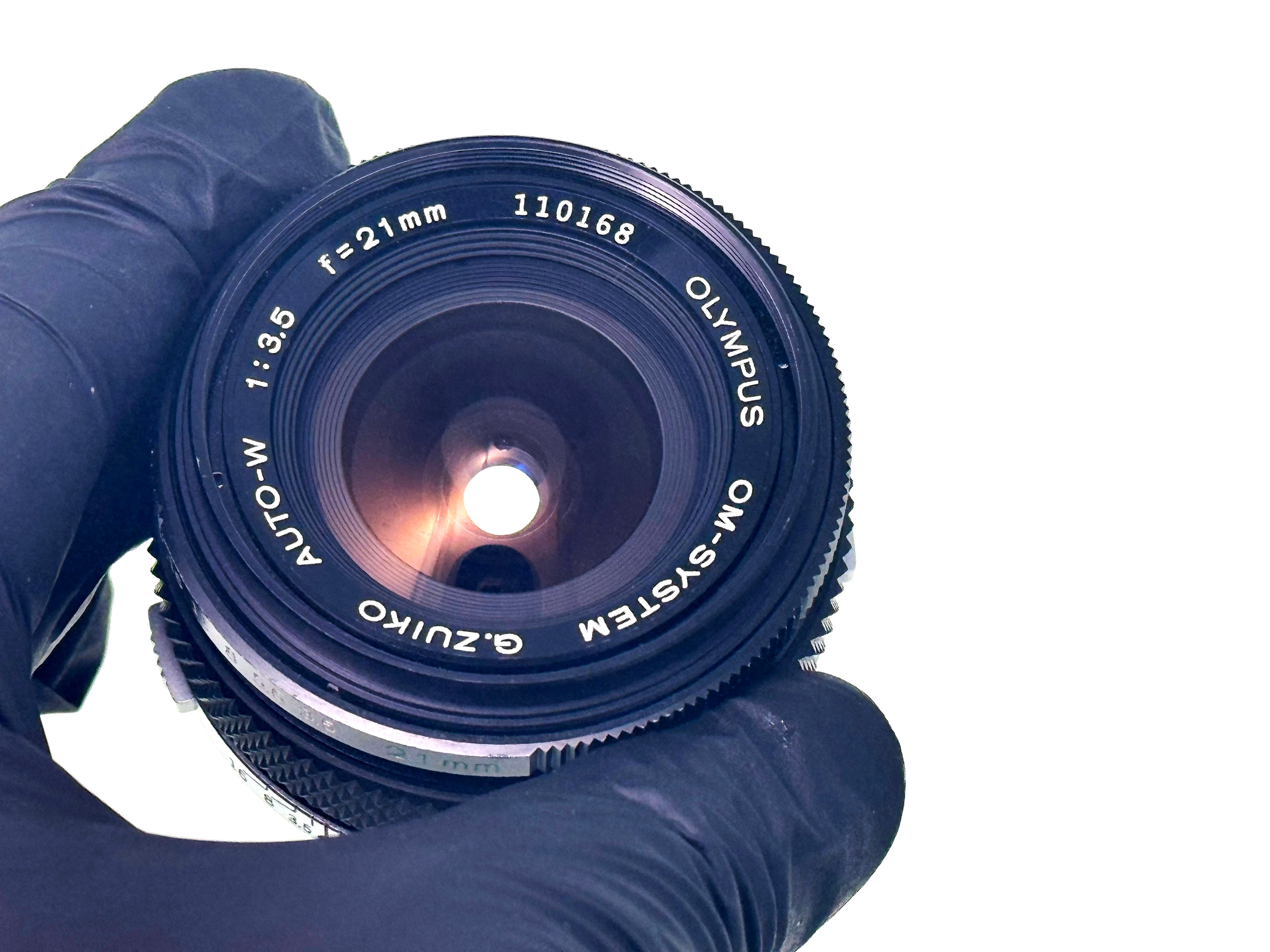 Vintage Olympus Zuiko 21mm F3.5 Ultra Wide Angle Lens (Ex)