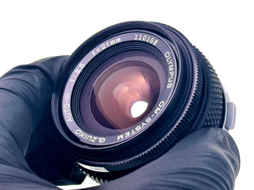 Vintage Olympus Zuiko 21mm F3.5 Ultra Wide Angle Lens (Ex)