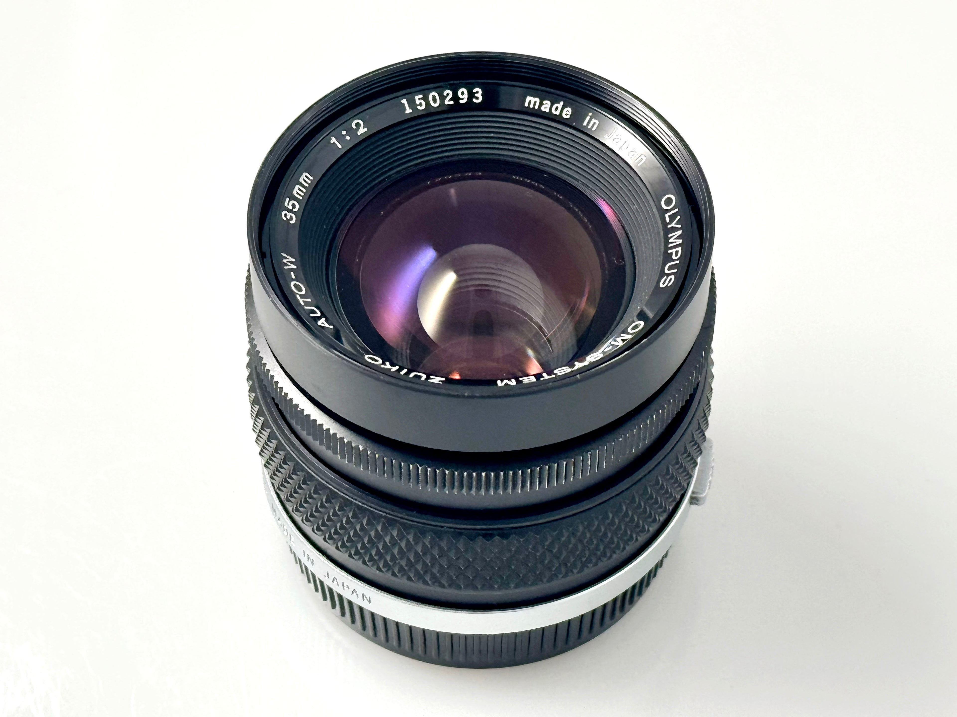 Vintage Olympus Zuiko Auto-W 35mm F2 Lens (Vg)