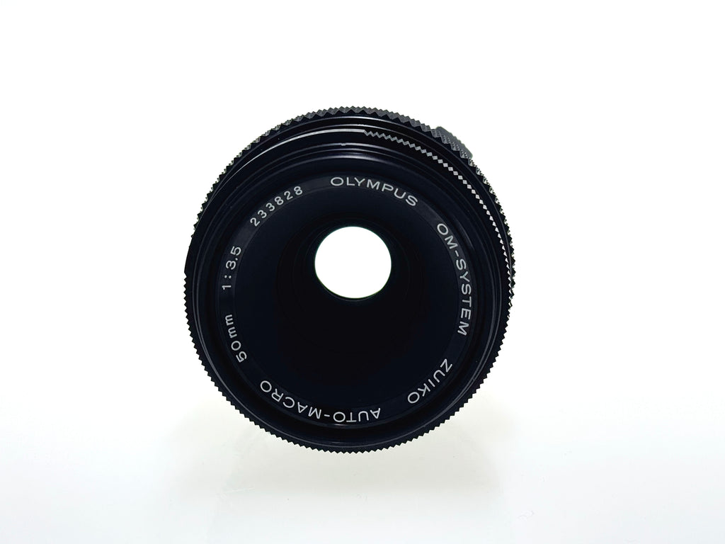 Vintage Olympus Zuiko 50mm F3.5 Macro Lens (Exc)