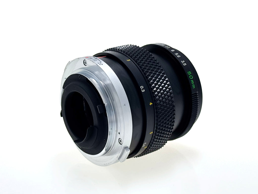 Vintage Olympus Zuiko 50mm F3.5 Macro Lens (Exc)