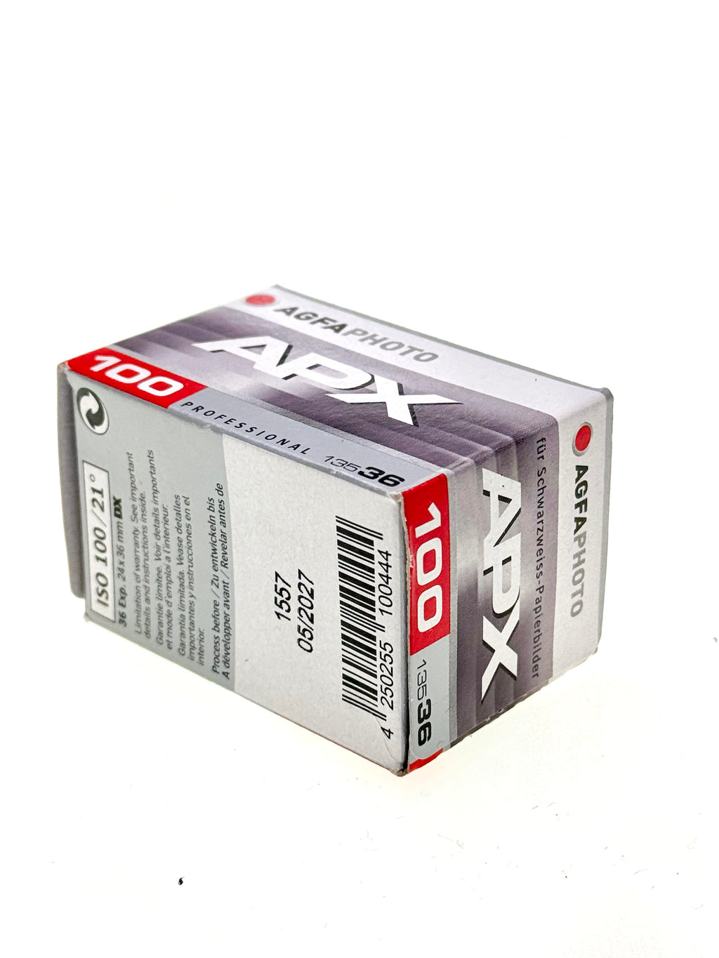 AgfaPhoto APX 100 - 35mm Black & White Film. (New)