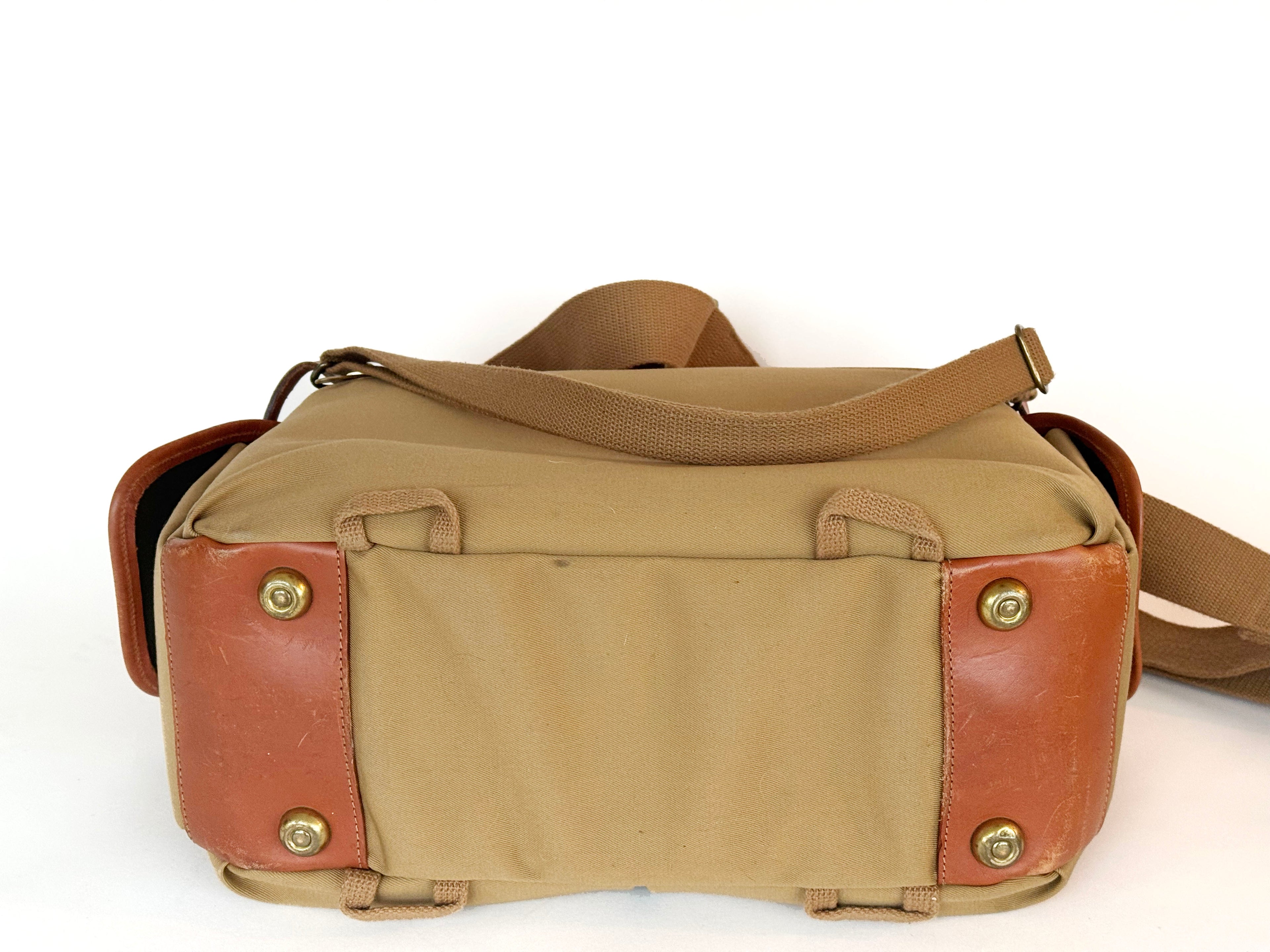 Vintage Billingham Hadley Pro Camera Bag, - khaki and tan (Vg)