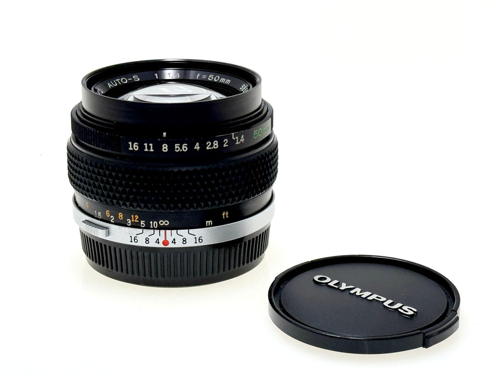 Vintage Olympus G.Zuiko 50mm F1.4 Lens (Gd)