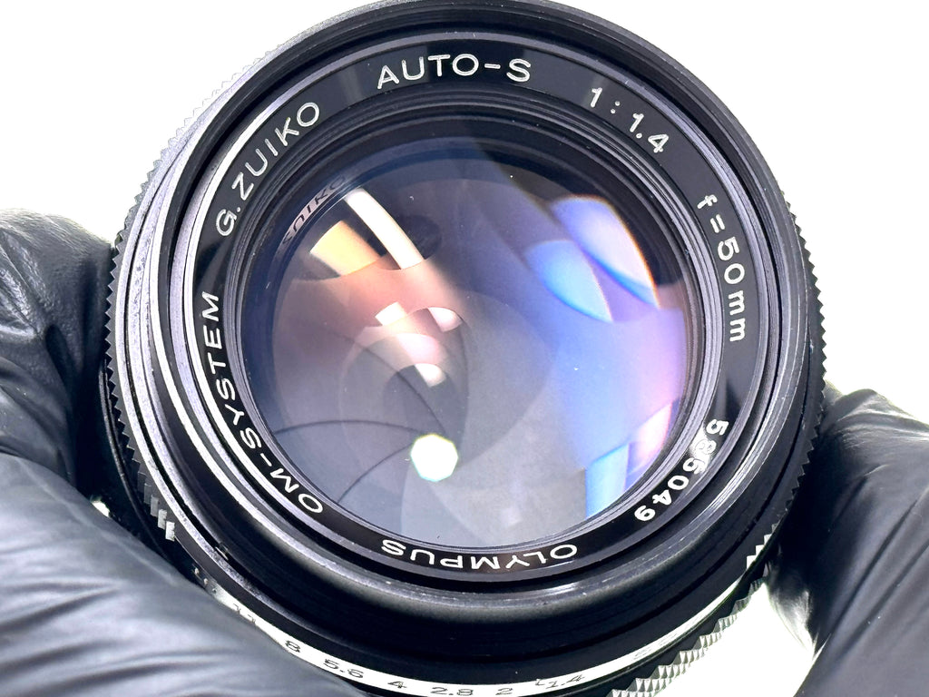 Vintage Olympus G.Zuiko 50mm F1.4 Lens (Gd)