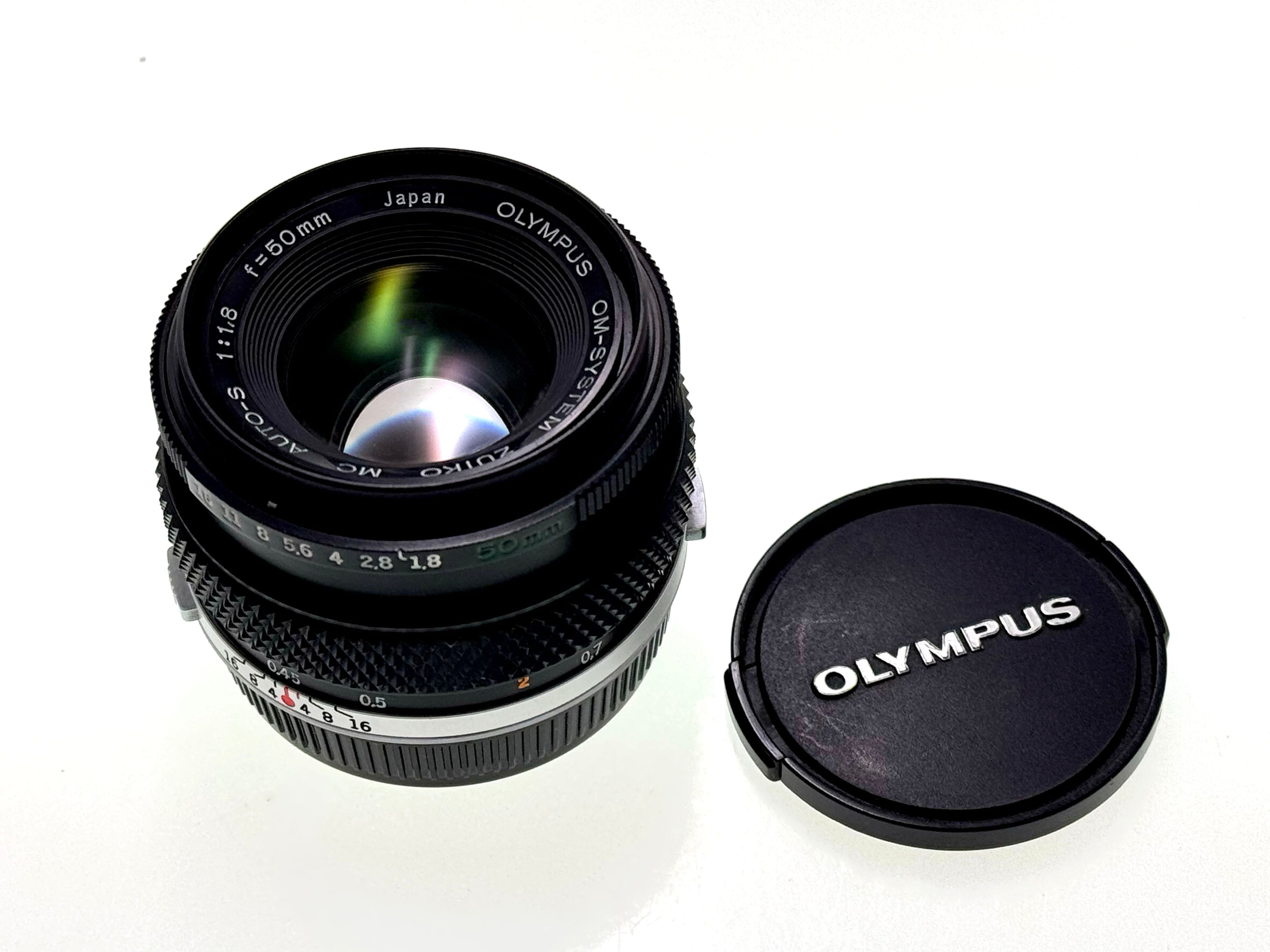 Vintage Olympus G.Zuiko 50mm F1.4 Lens (Gd)