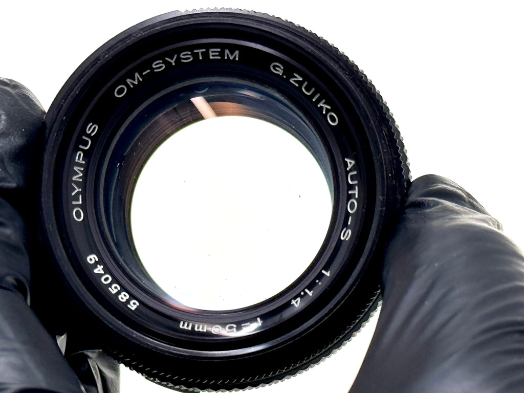 Vintage Olympus G.Zuiko 50mm F1.4 Lens (Gd)