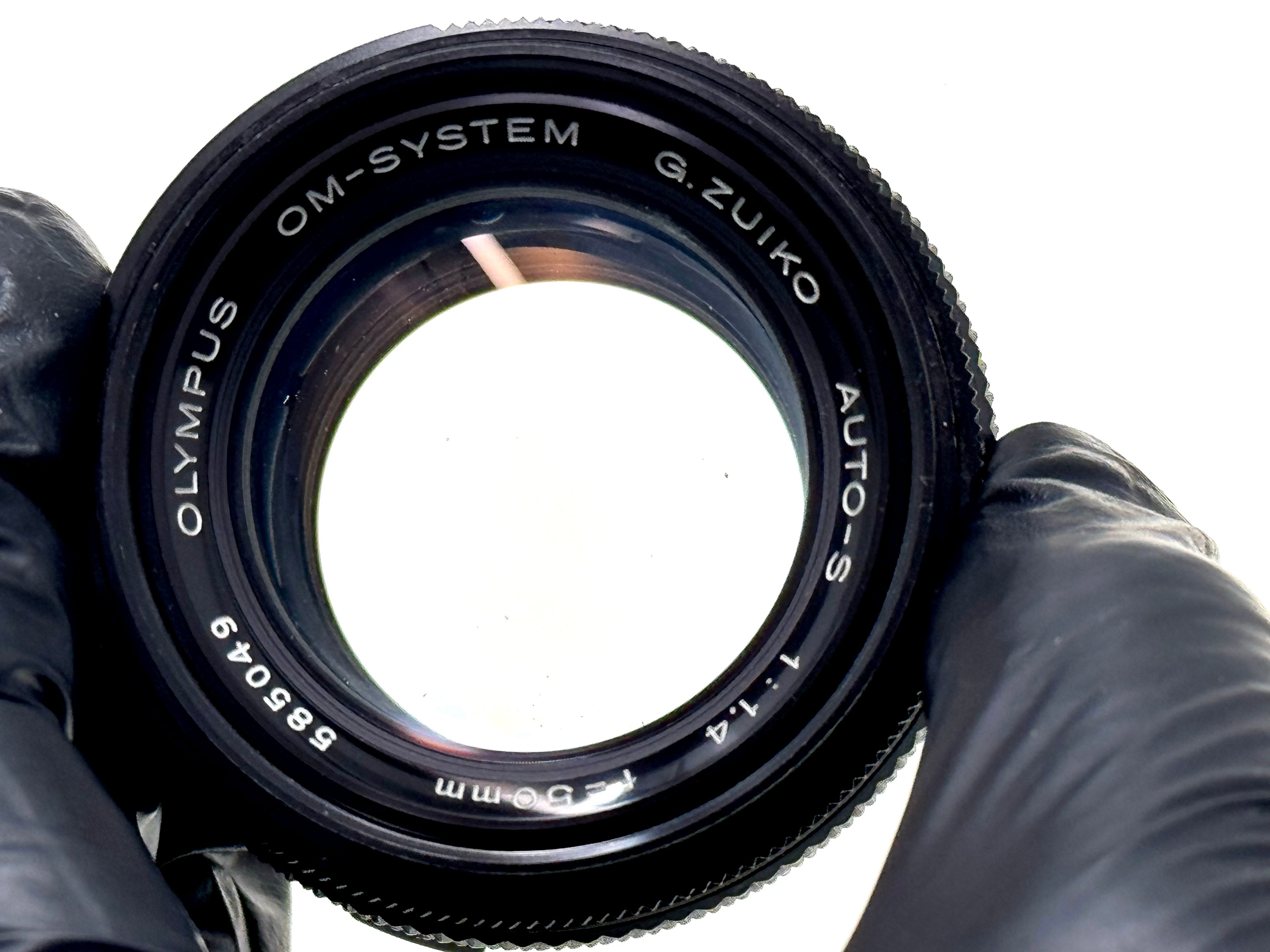 Vintage Olympus G.Zuiko 50mm F1.4 Lens (Gd)