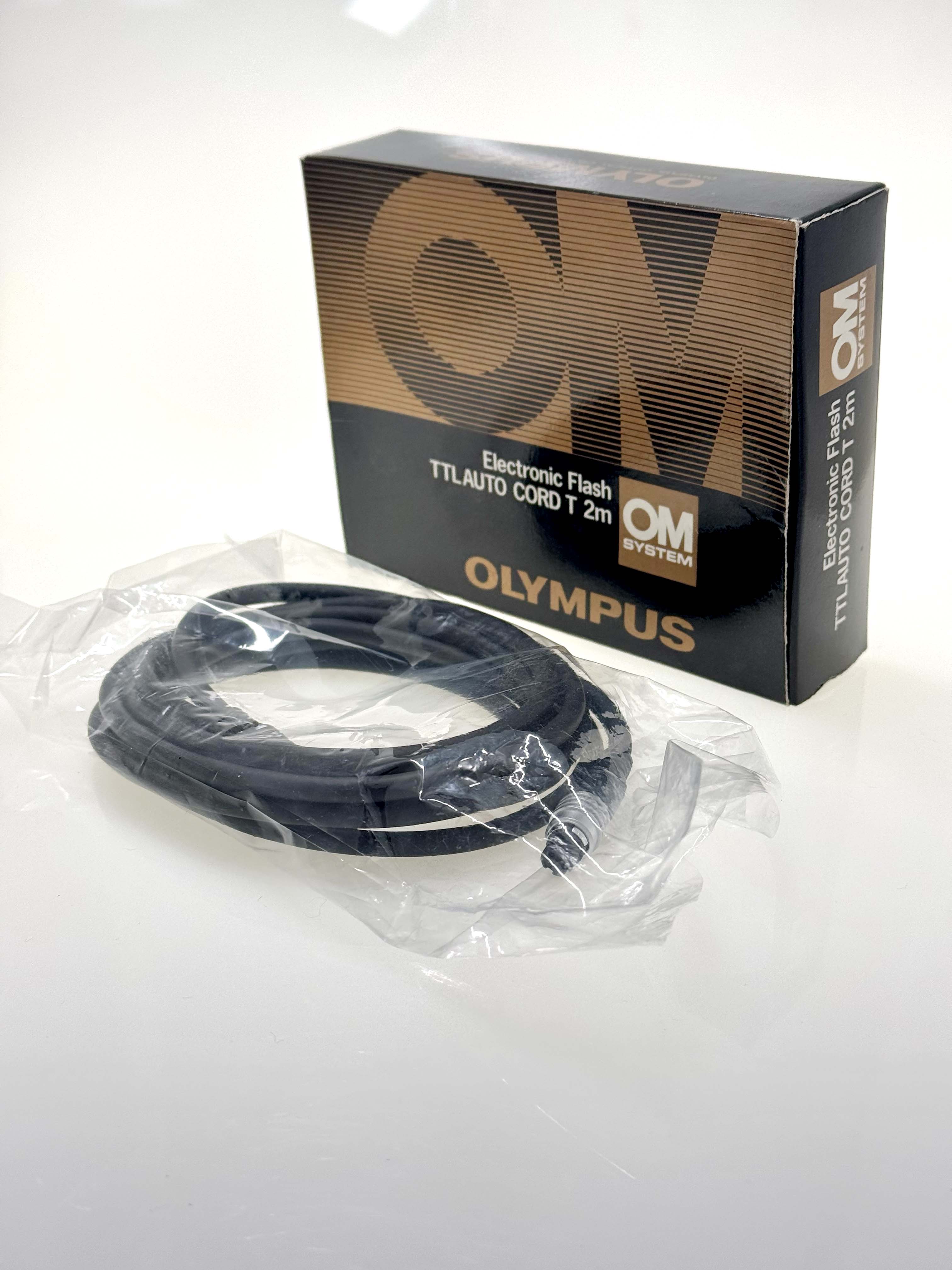 Vintage Olympus TT Auto Flash Cord T 2m - Boxed (Ex)