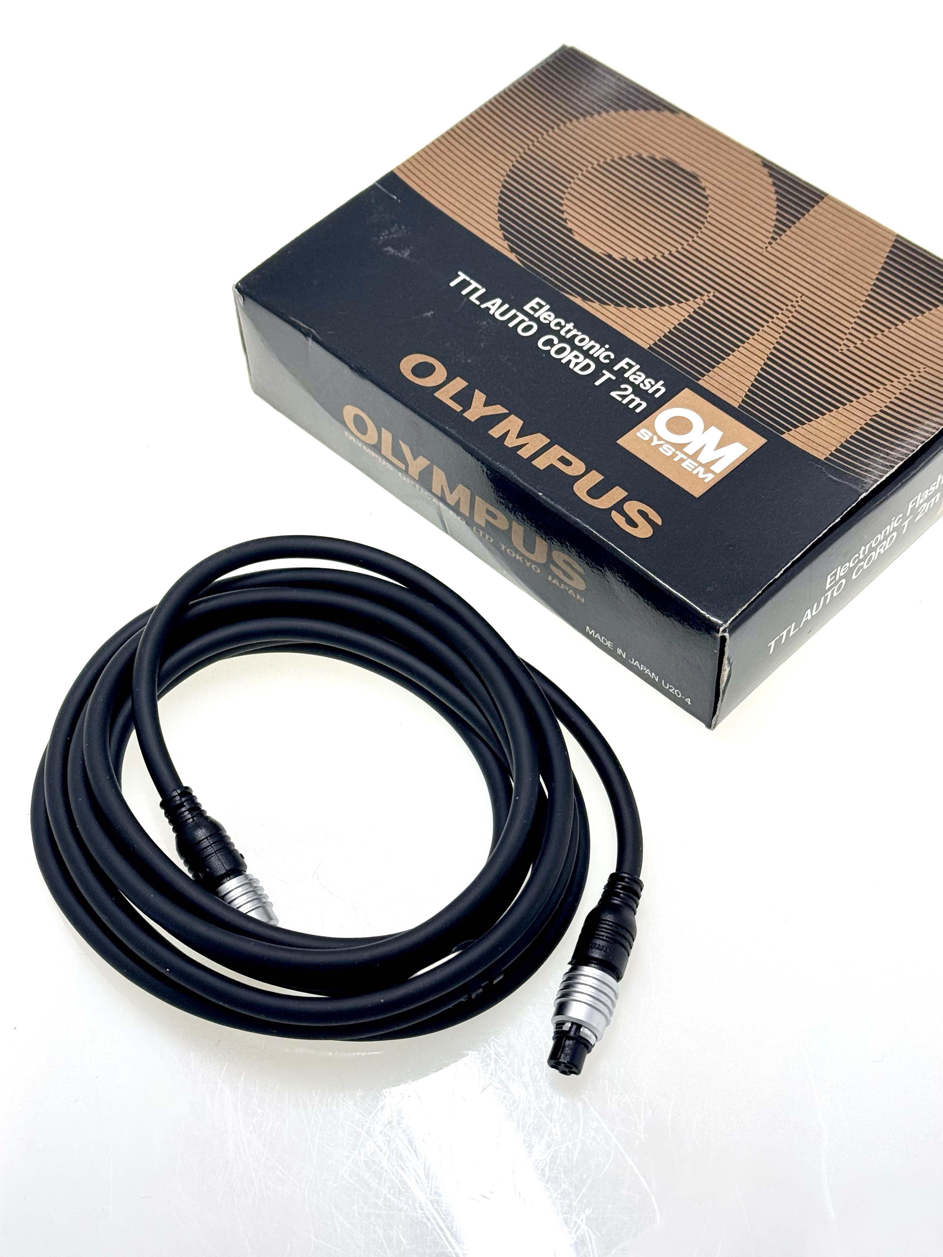 Vintage Olympus TT Auto Flash Cord T 2m - Boxed (Ex)