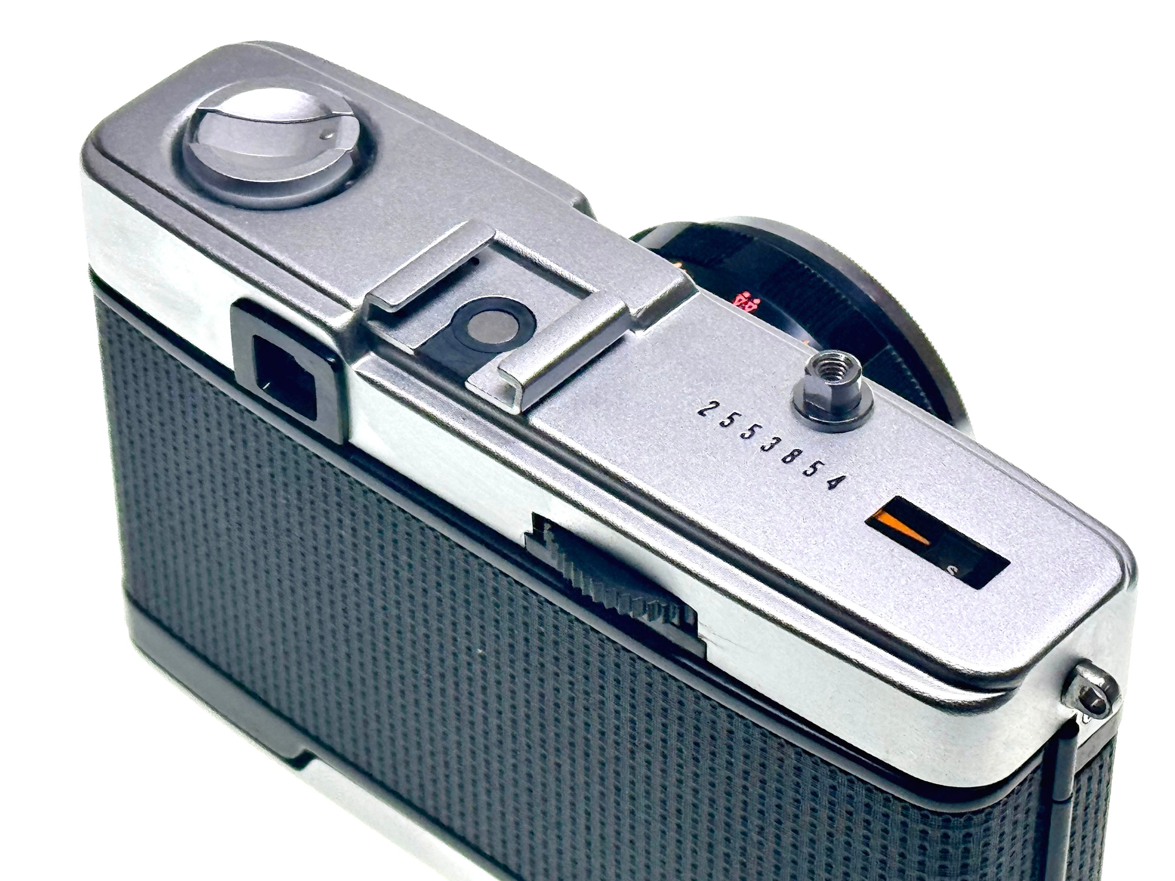 Vintage Chrome Shutter Button Olympus Trip 35 (Exc)