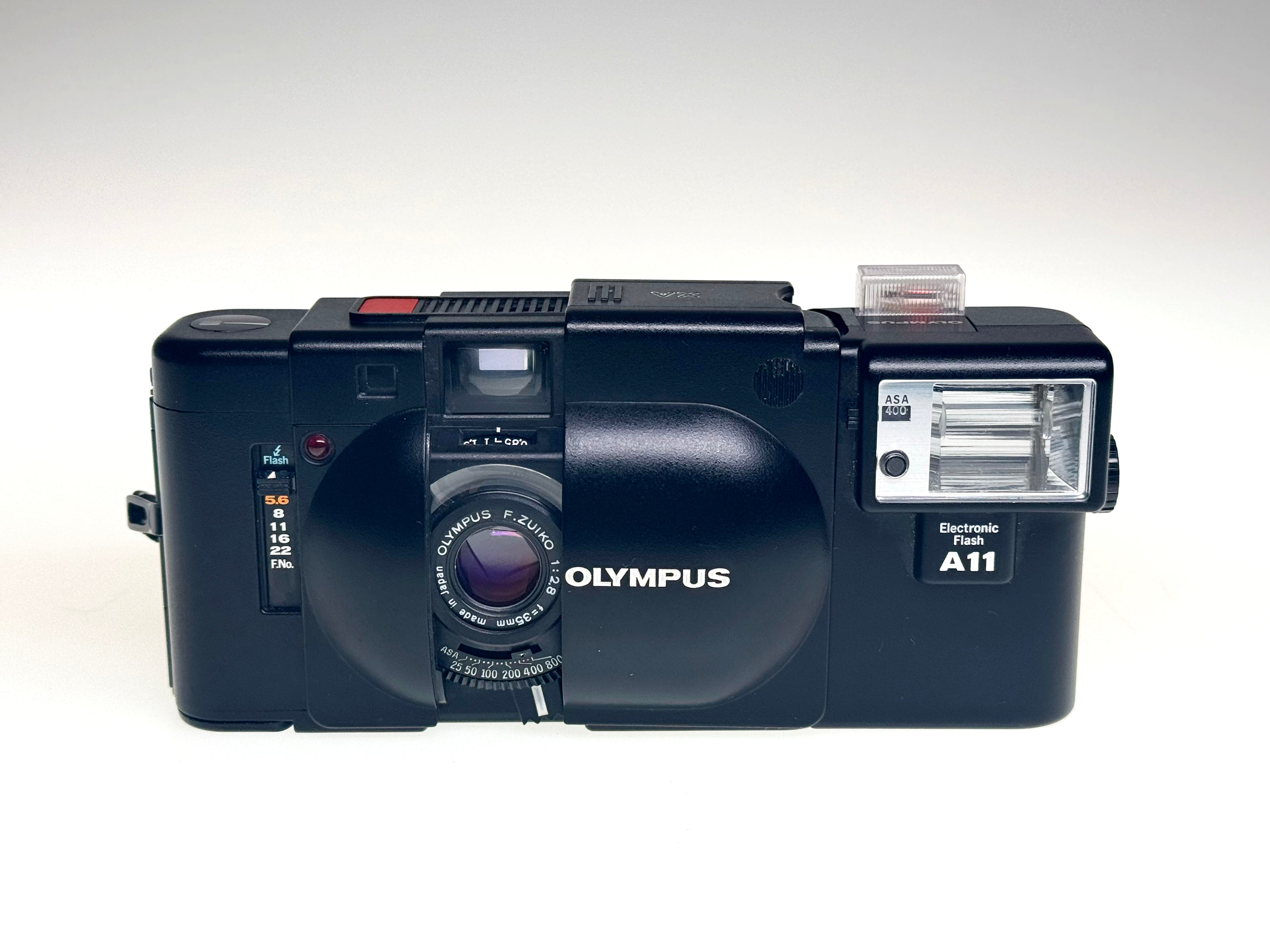 Vintage Olympus XA Rangefinder with A11 Flash (Exc)