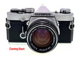 Vintage Olympus OM-1 with G.Zuiko 50mm F1.4 Silver nose Lens (Exc)
