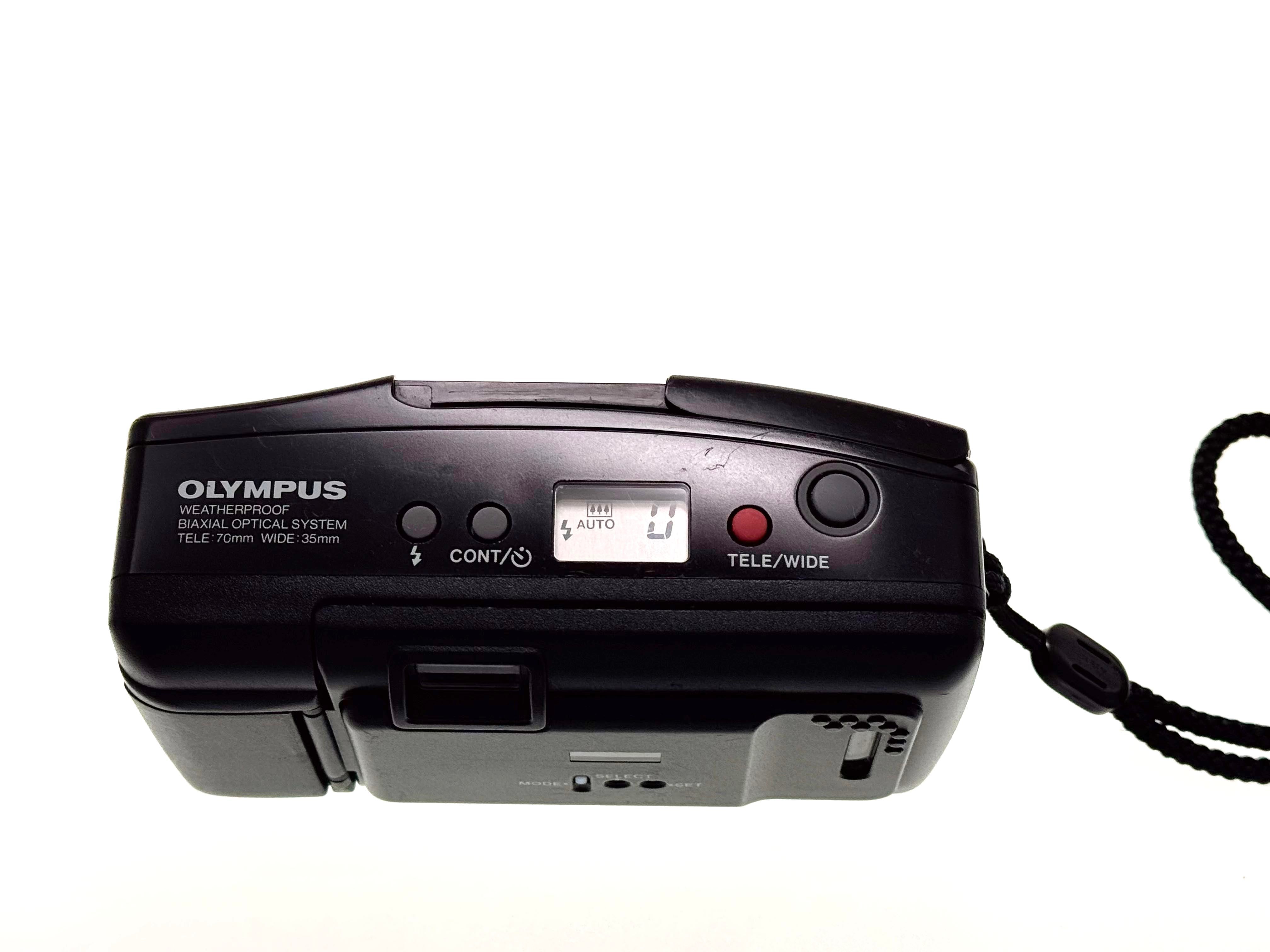 Vintage Olympus Infinity TWIN Quartz biaxial Lens Compact Camera (Gd)