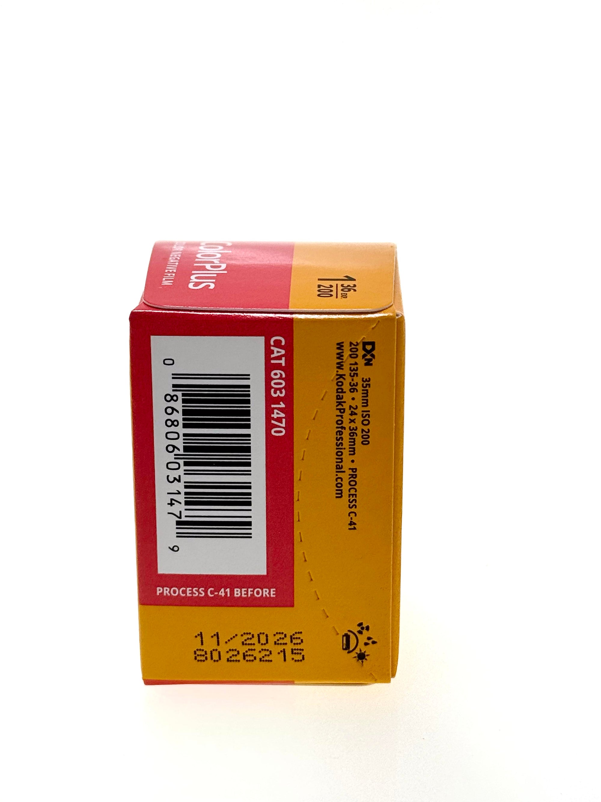 Kodak Colorplus 200 iso 135-36 Colour Photographic Film