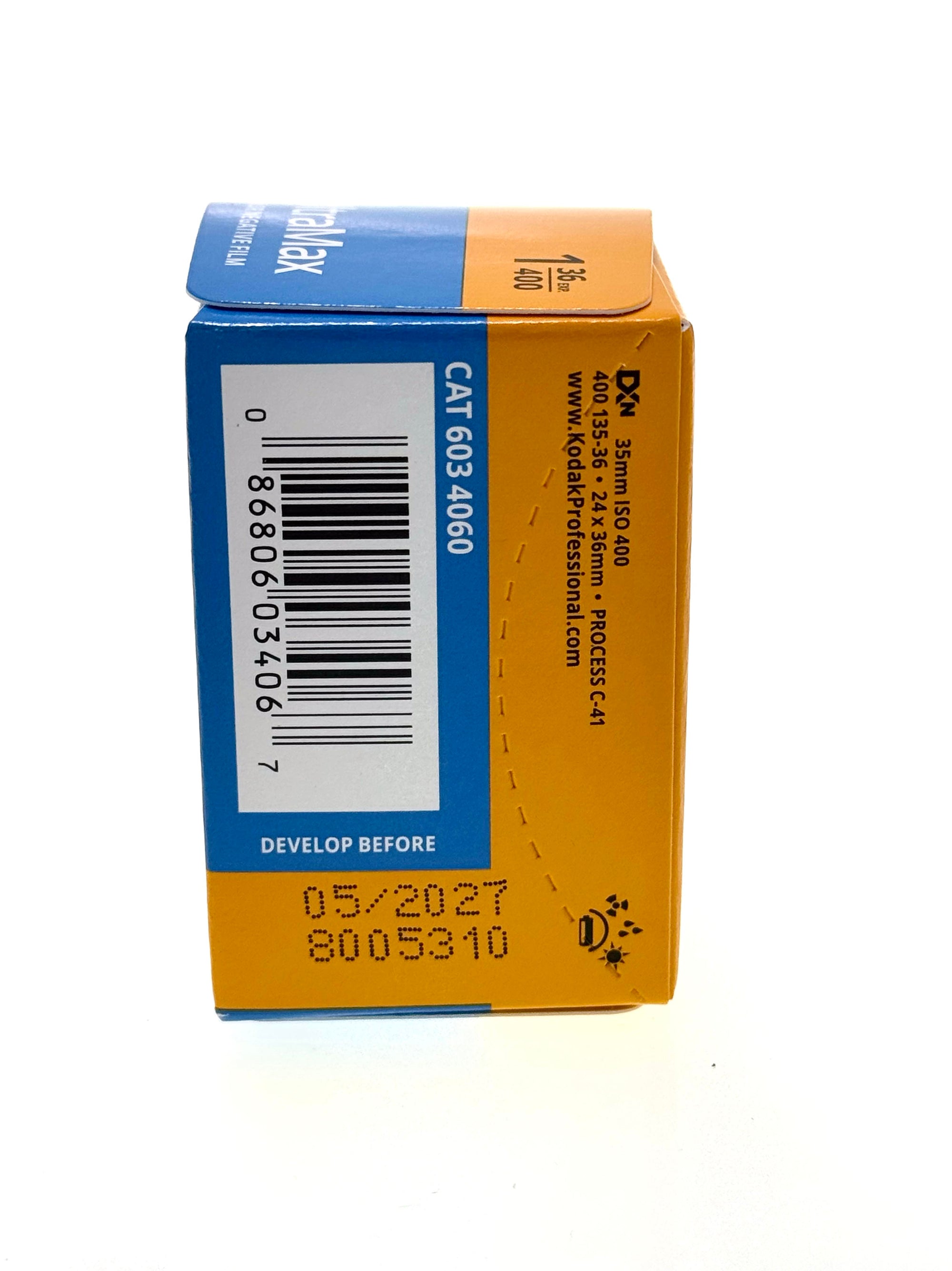 Kodak Ultra GC 400 135-36exp Colour Photographic Film