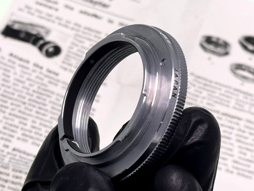 Vintage Olympus Pen F Mount Adapter for Leica L39 (Exc)