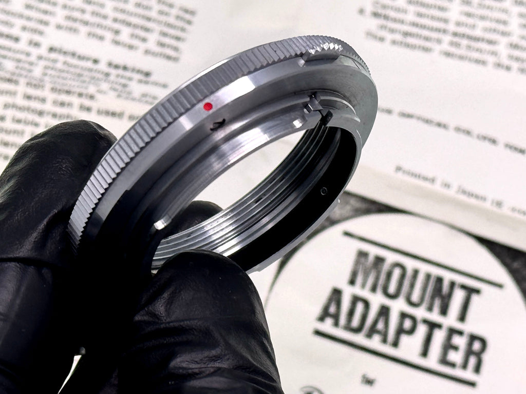 Vintage Olympus Pen F Mount Adapter for Leica L39 (Exc)