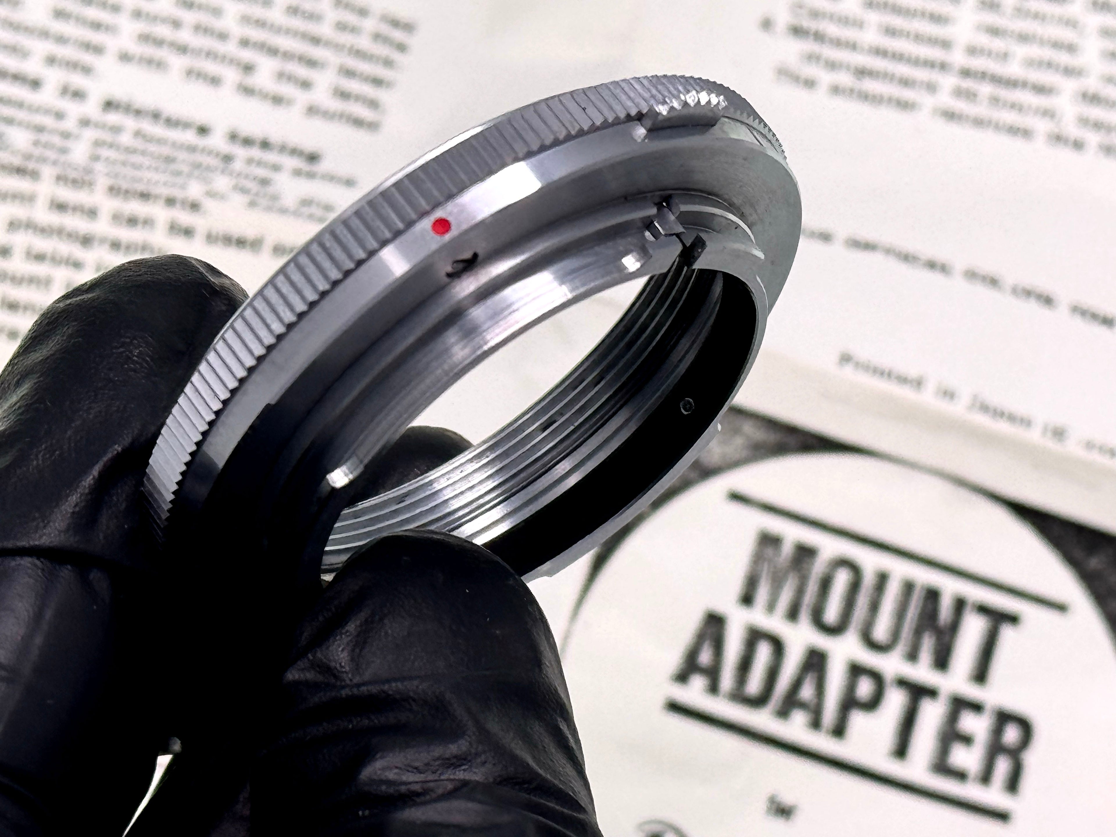 Vintage Olympus Pen F Mount Adapter for Leica L39 (Exc)