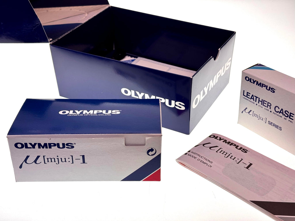 Vintage Olympus MJU (Original) Photographers Kit. (Exc)