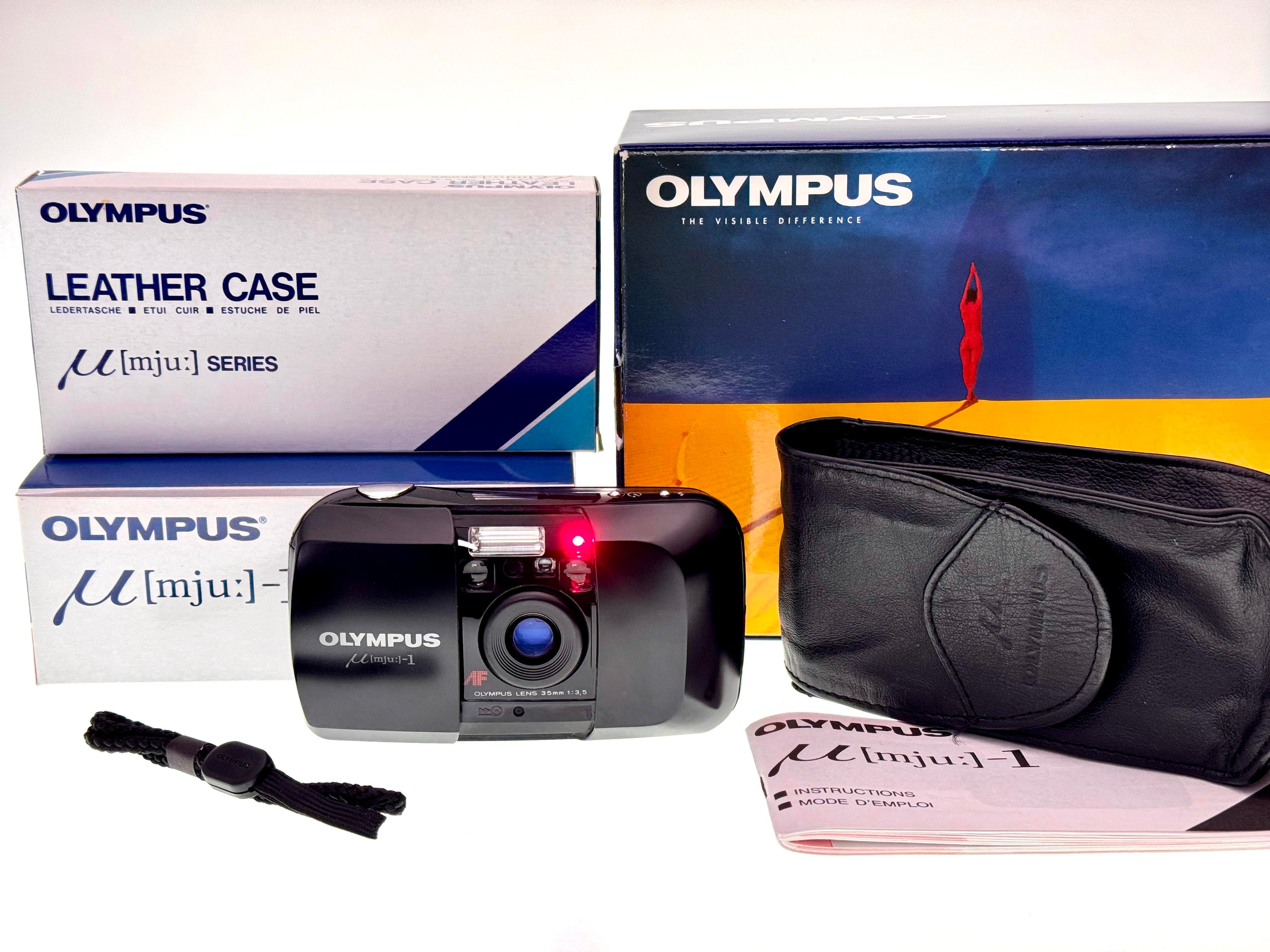 Vintage Olympus MJU (Original) Photographers Kit. (Exc)