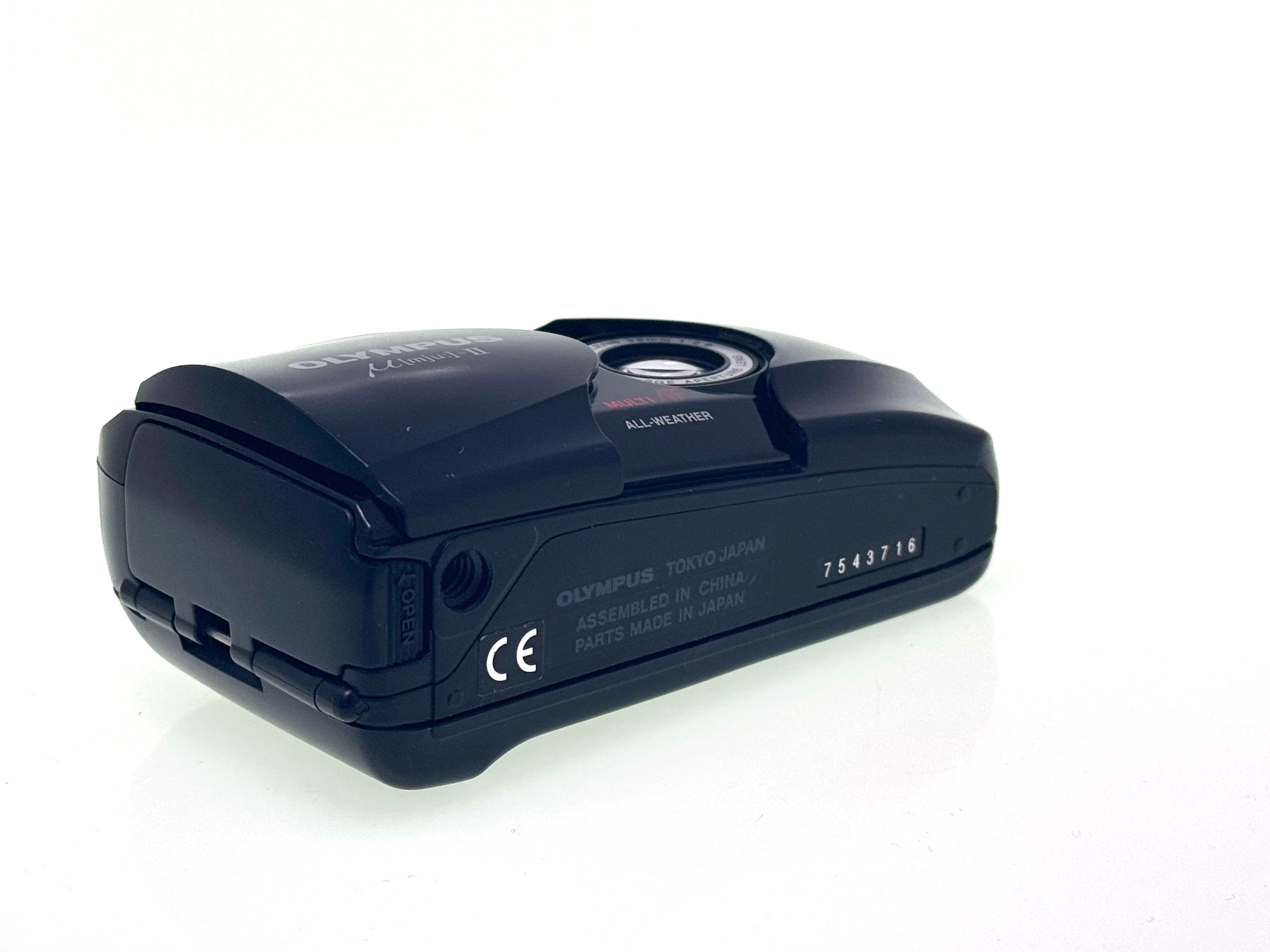 Vintage Olympus Mju ii (Stylus Epic) with case and strap (Exc)