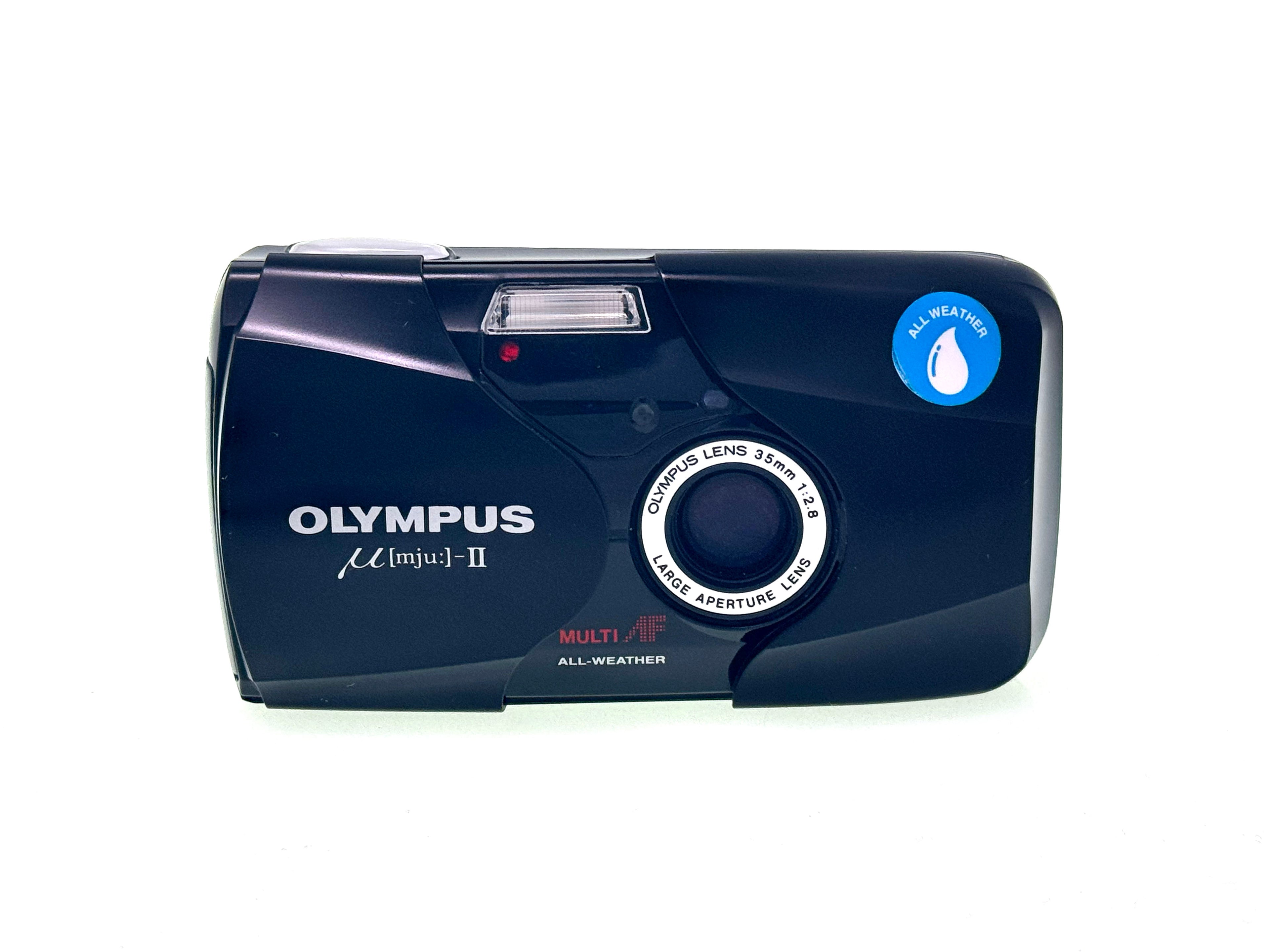 Vintage Olympus Mju ii (Stylus Epic) with case and strap (Exc)