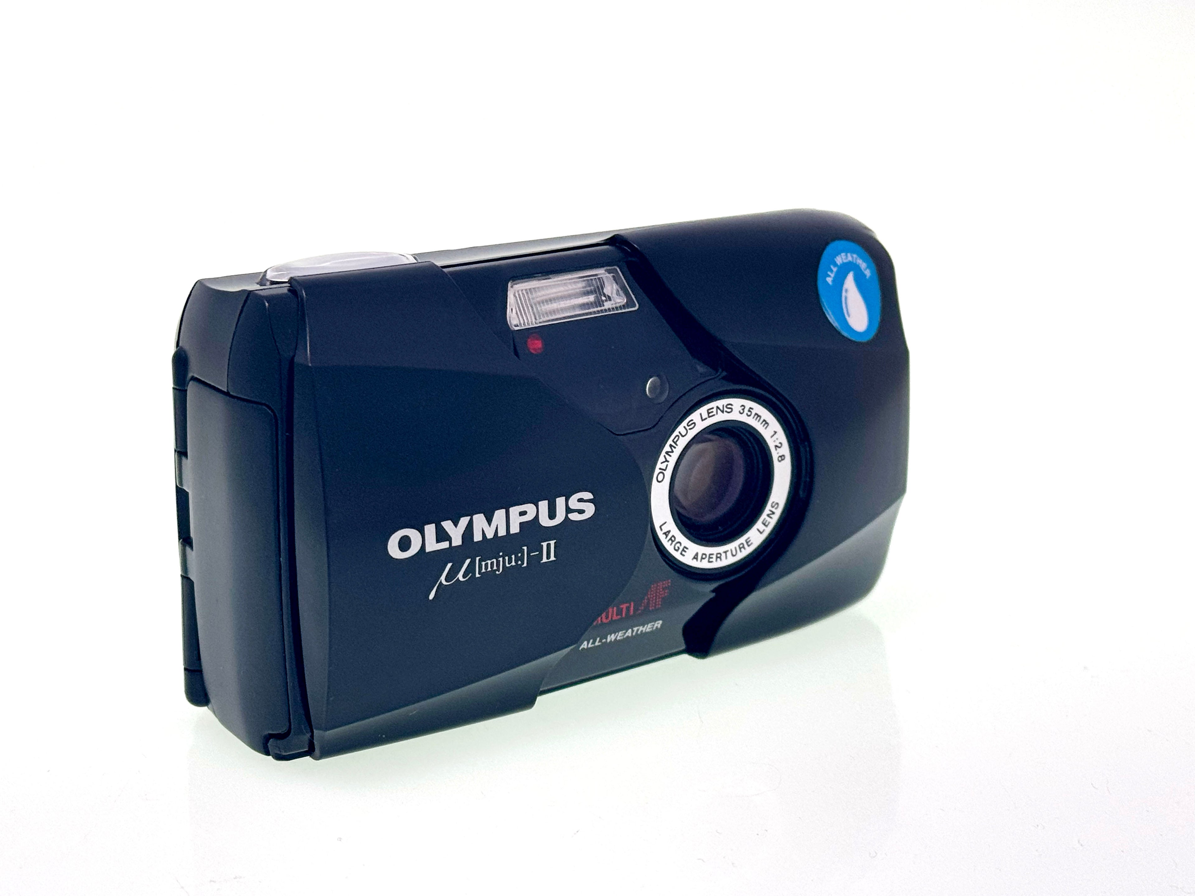 Vintage Olympus Mju ii (Stylus Epic) with case and strap (Exc)