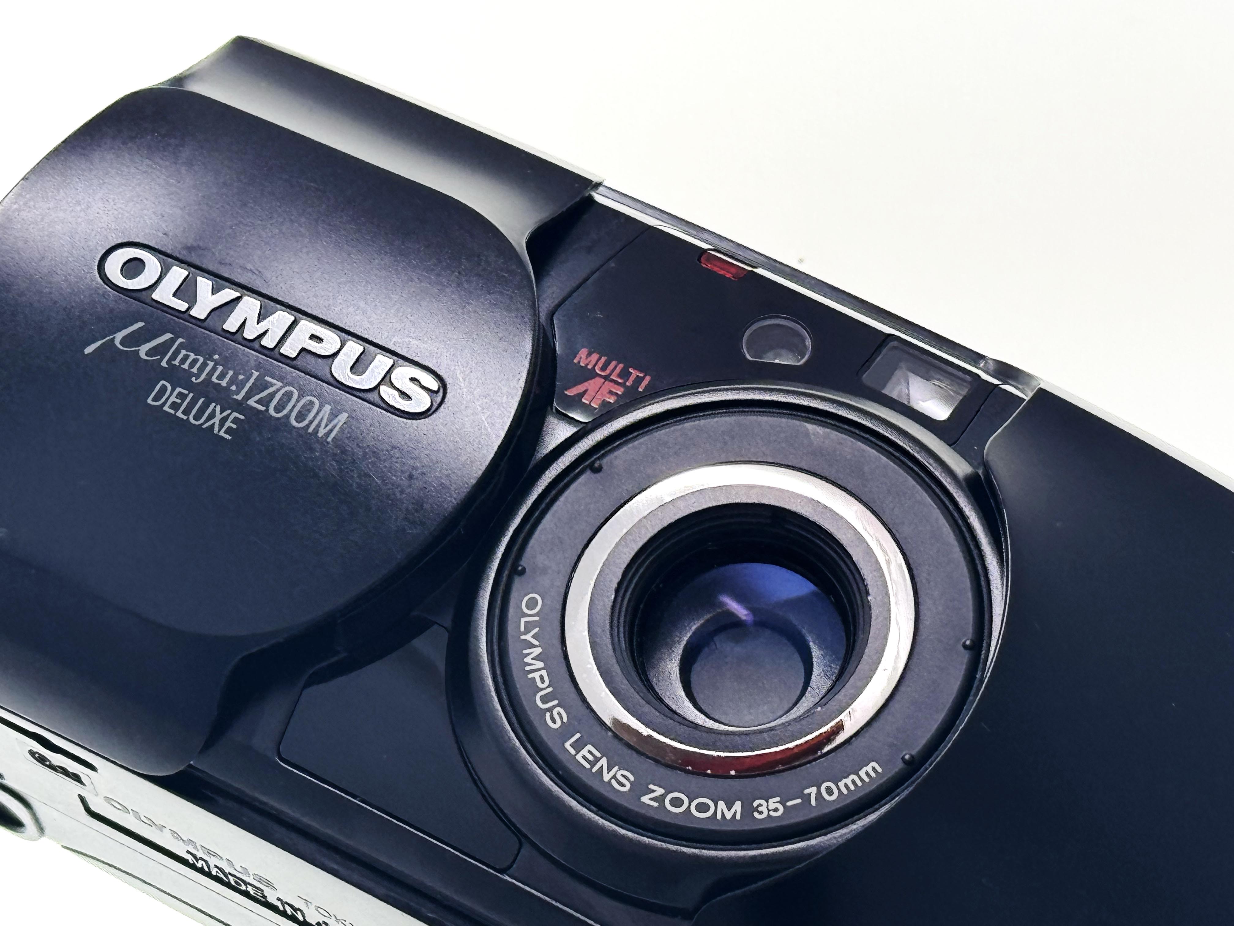 OLYMPUS オリンパス μ[mju:]ZOOM DELUXE 35-70mm Vintage Olympus mju Zoom Deluxe 35-70mm (Gd)
