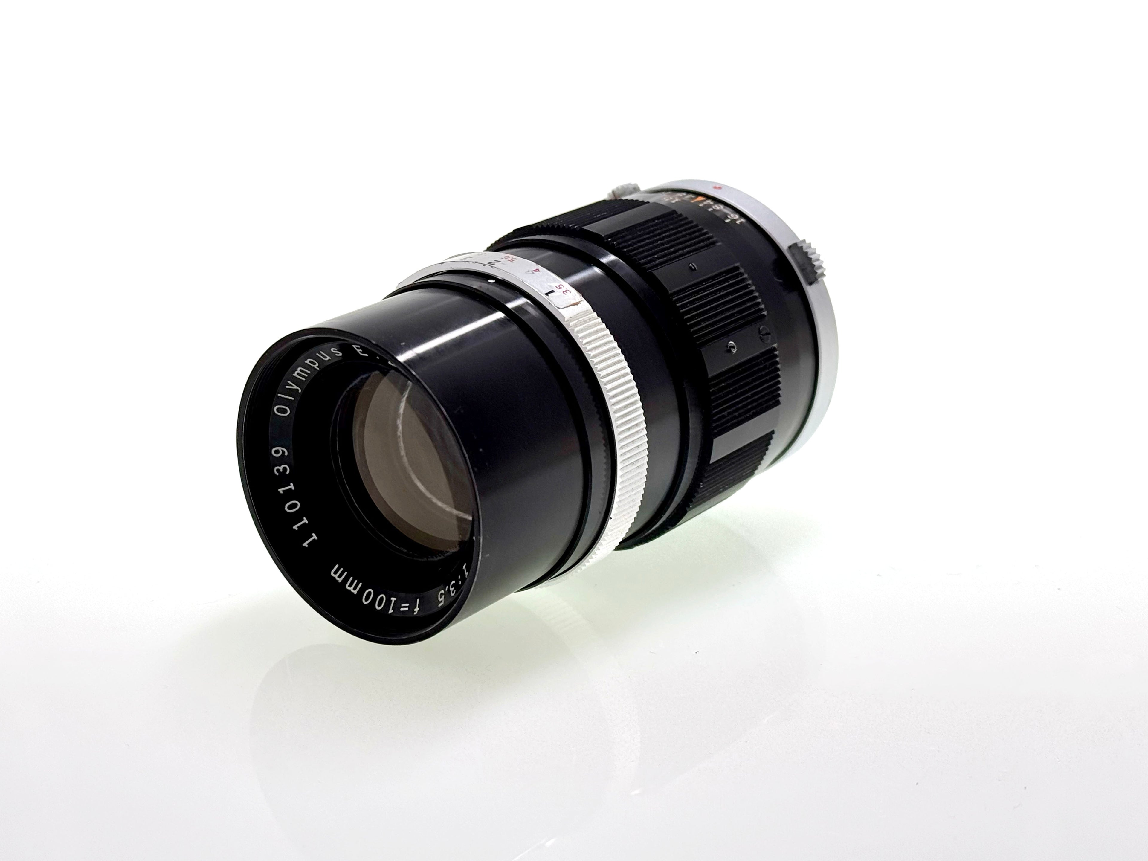 Vintage Olympus Zuiko Auto-T 100mm F3.5 Pen F Lens (Gd)