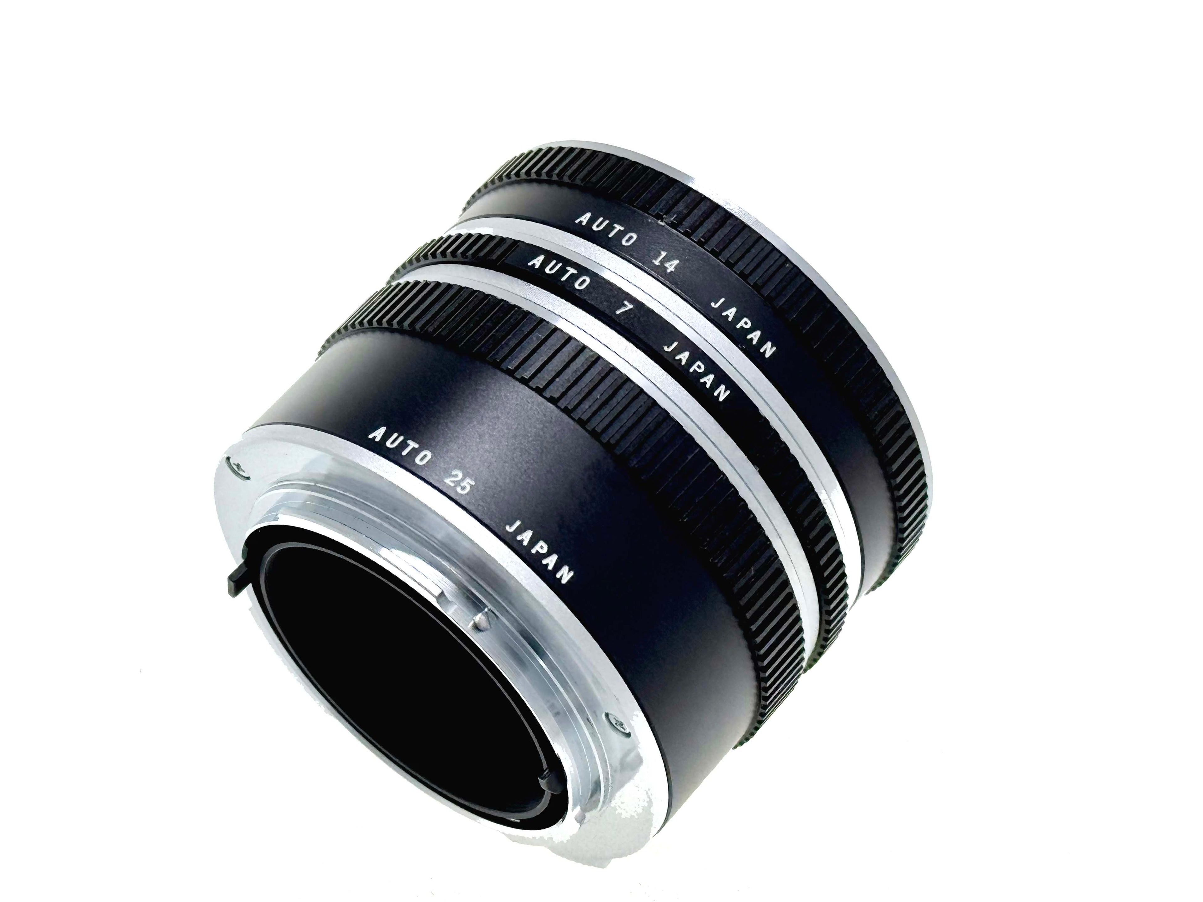 Vintage Olympus Extension Tube 7, 14 and 25 Set OM Fit (Vg)