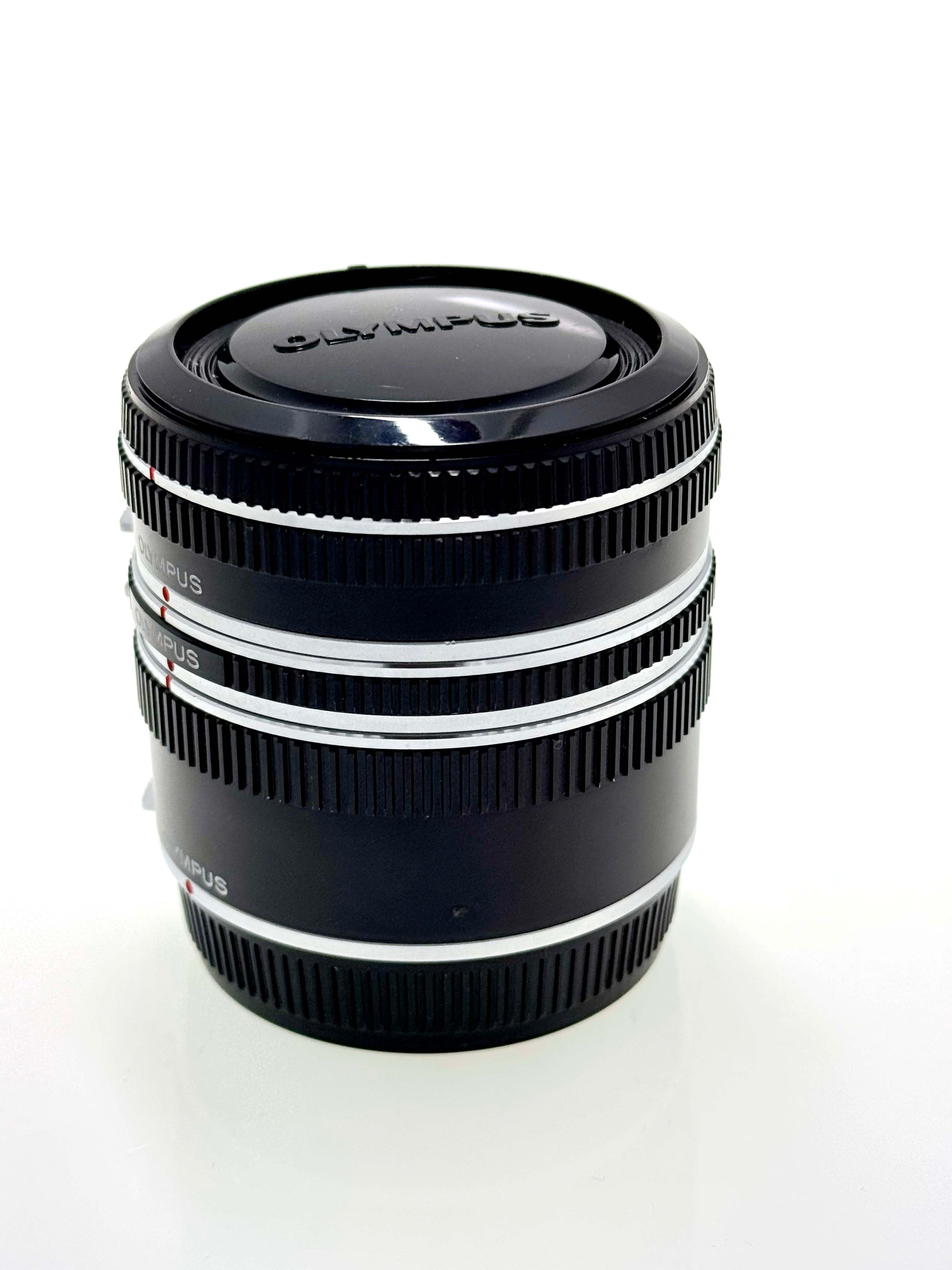 Vintage Olympus Extension Tube 7, 14 and 25 Set OM Fit (Vg)