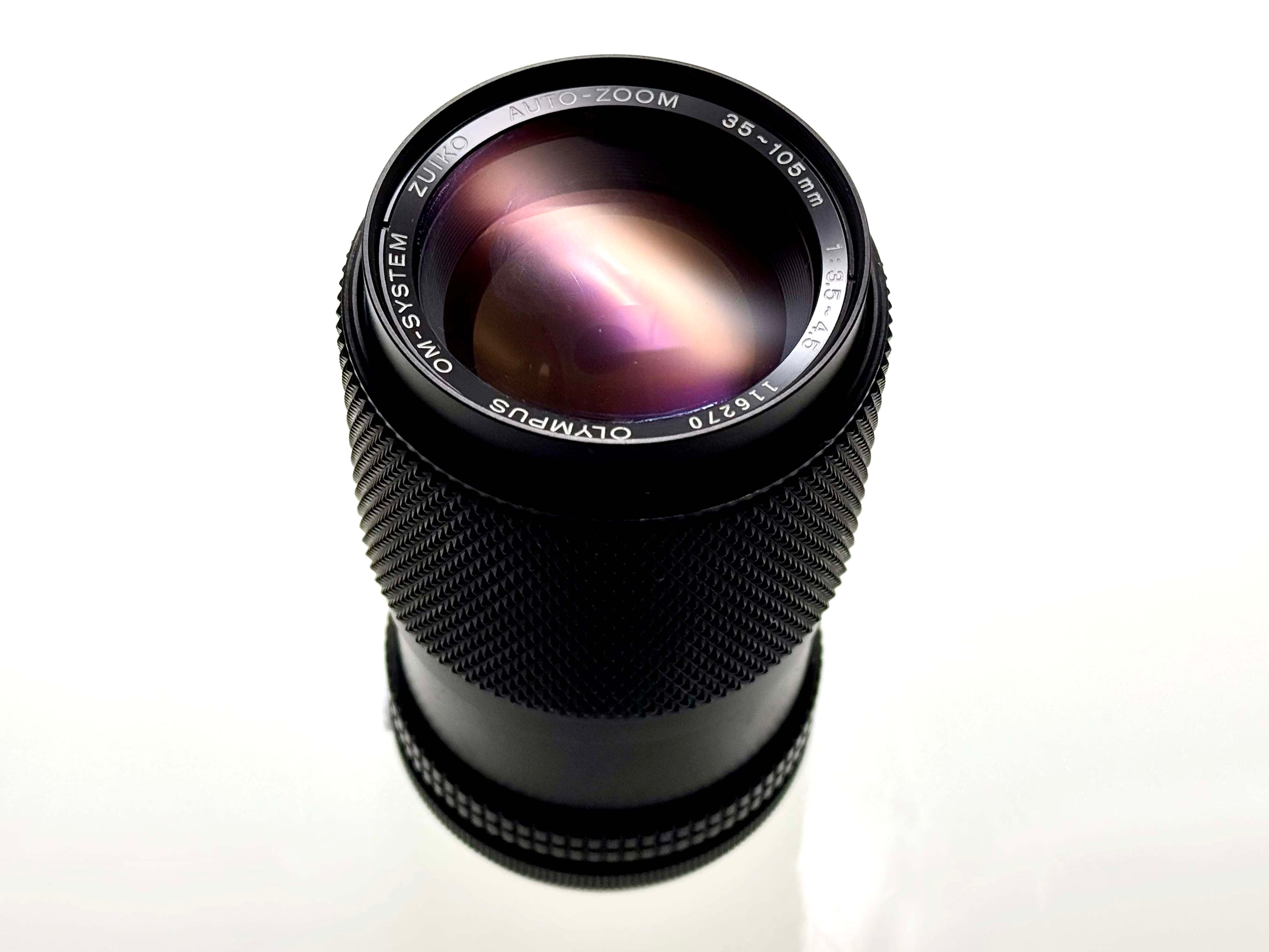 Vintage Olympus Zuiko 35-105mm F3.5/.4.5 Zoom Macro Lens (Gd)