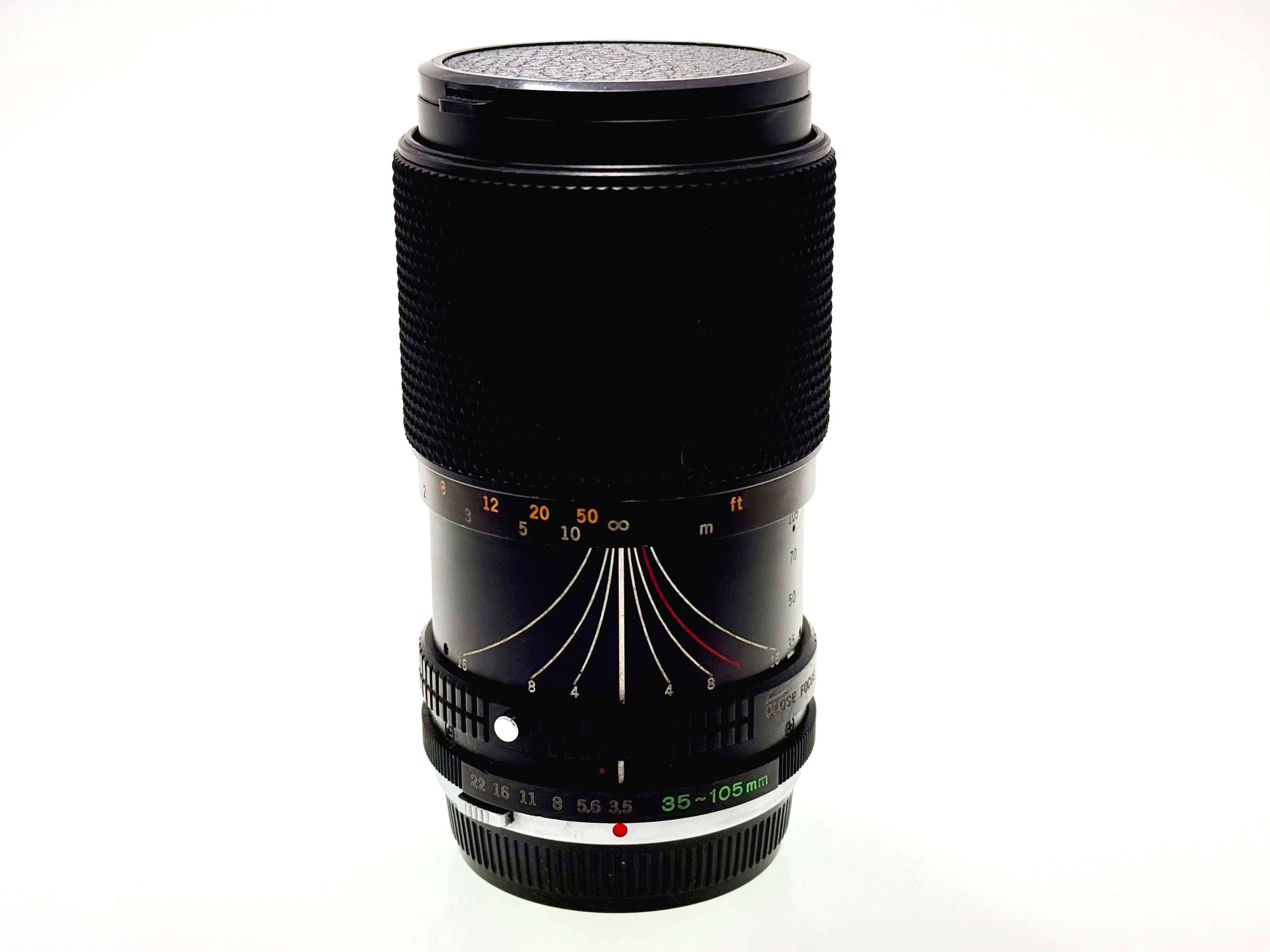 Vintage Olympus Zuiko 35-105mm F3.5/.4.5 Zoom Macro Lens (Gd)