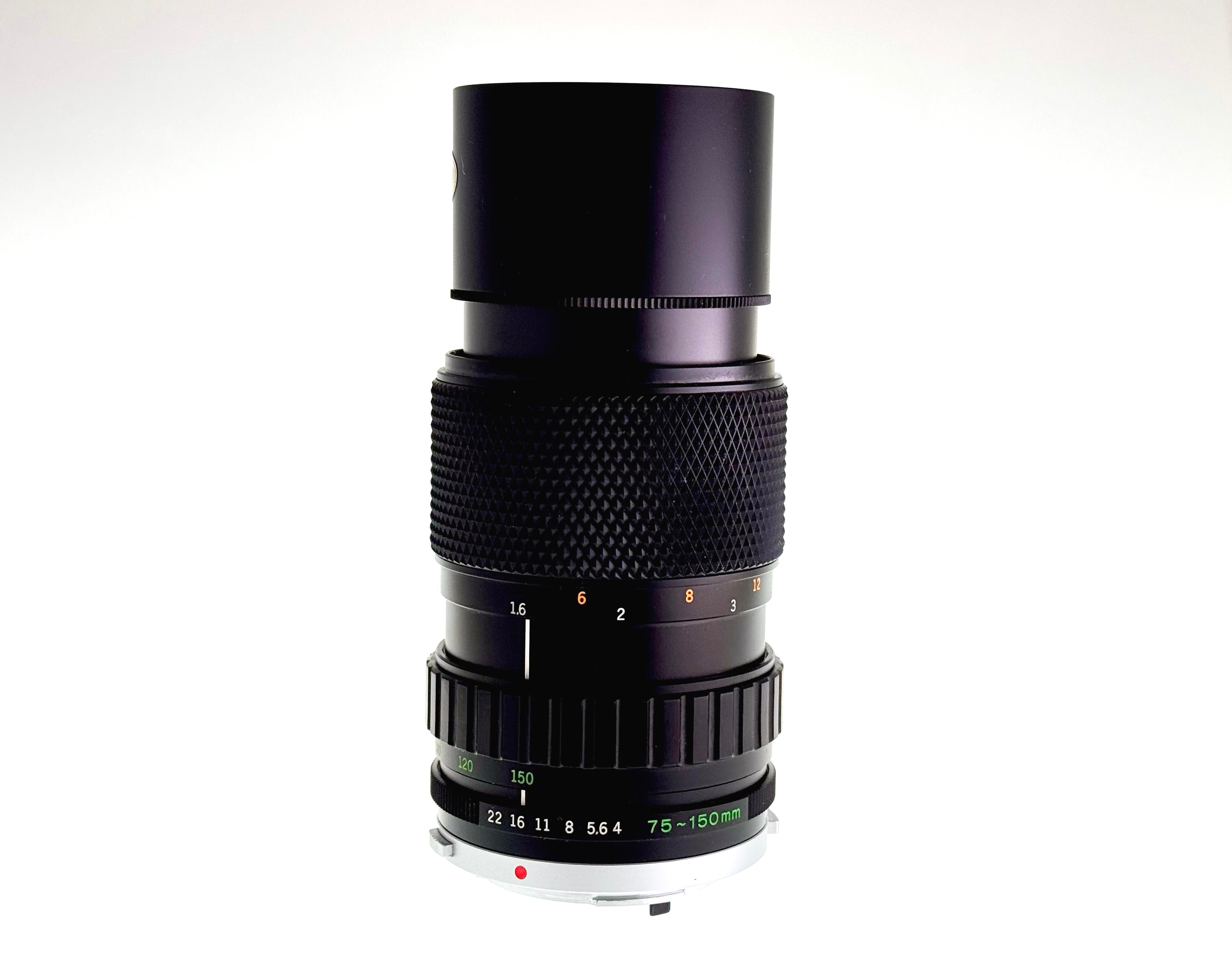 Vintage Olympus Zuiko 75-150mm F4 Zoom Lens. (Vg)
