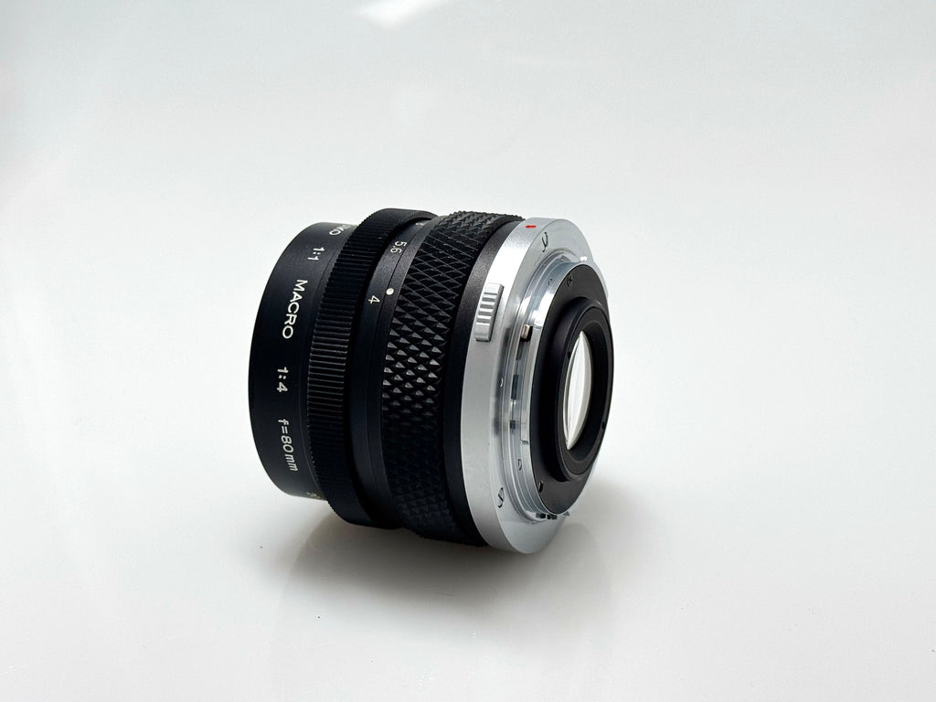 Vintage Olympus Zuiko 80mm F4 Macro 1:1 Preset Lens (Vg)